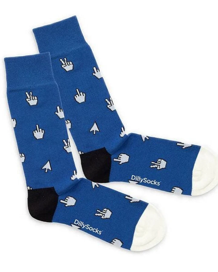 DillySocks Socken Cursor Curse aus Biobaumwoll-Mix