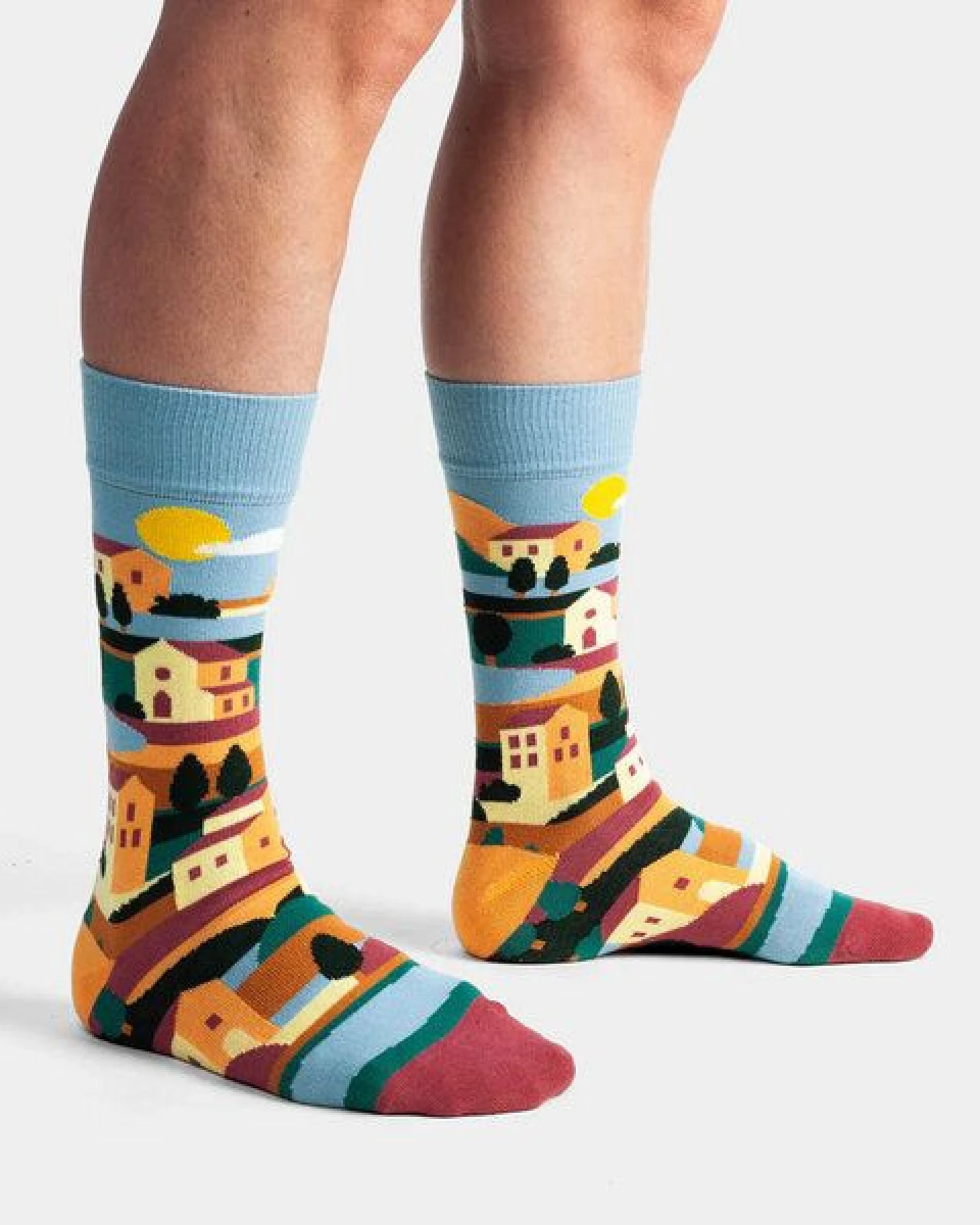 DillySocks Socken Southern Living aus Biobaumwoll-Mix – Ansicht 2