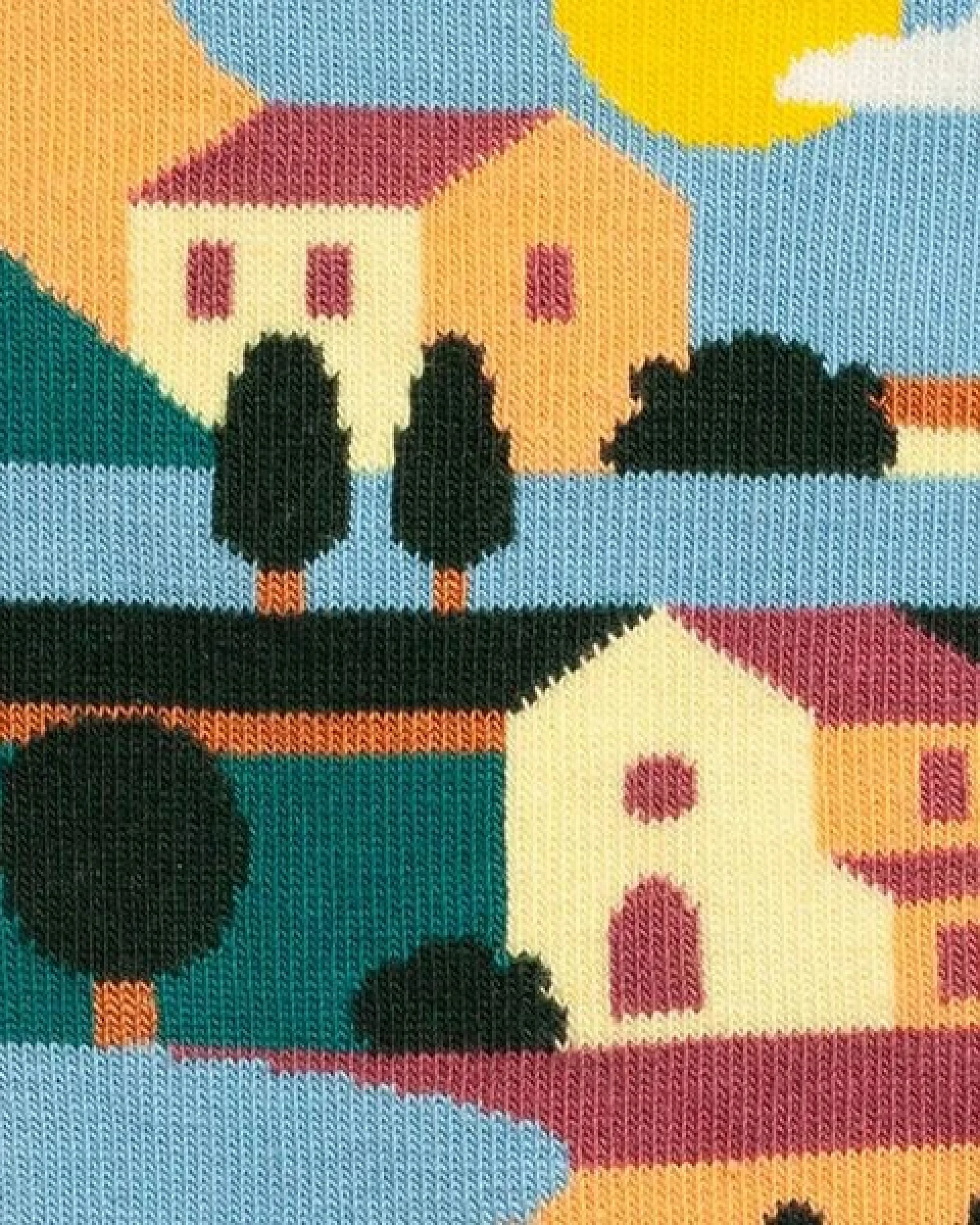 DillySocks Socken Southern Living aus Biobaumwoll-Mix – Ansicht 3