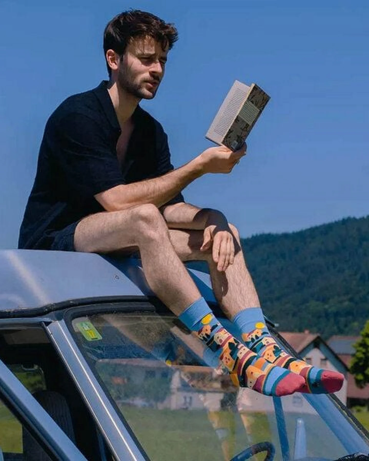 DillySocks Socken Southern Living aus Biobaumwoll-Mix – Ansicht 4