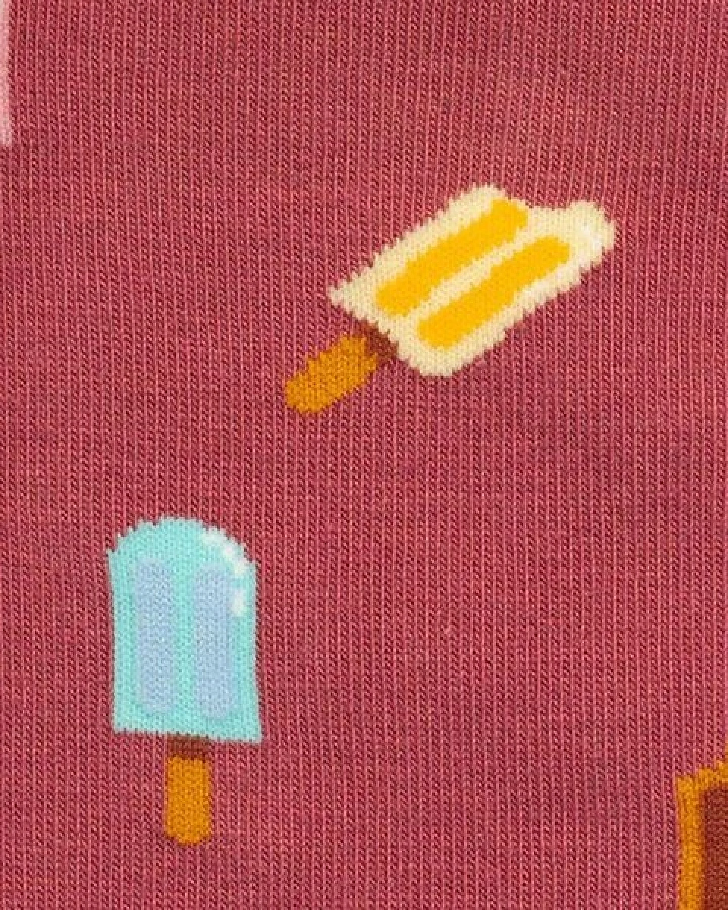 DillySocks Kurze Socken We All Scream For Ice Cream aus Biobaumwoll-Mix – Ansicht 2