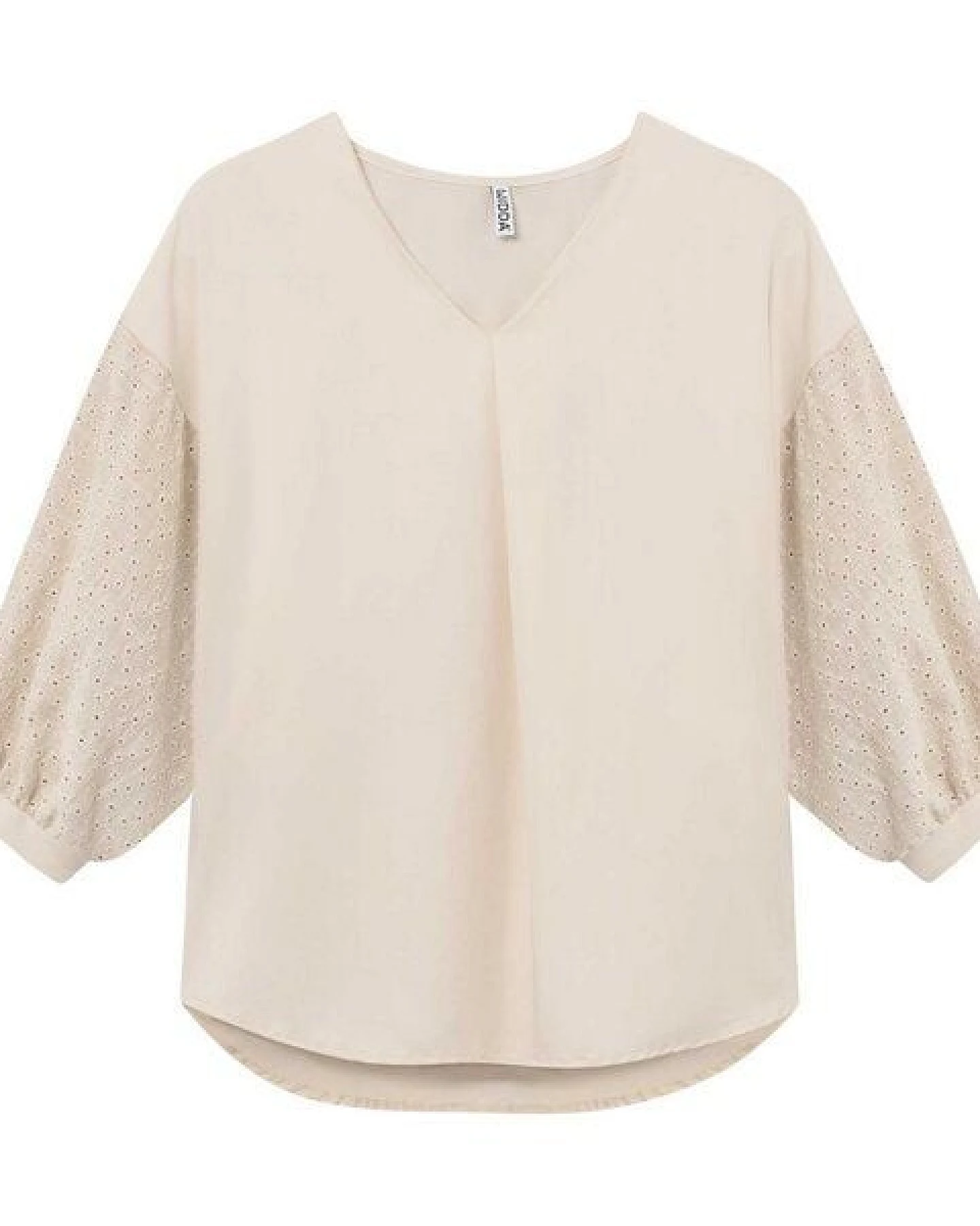 WiDDA berlin Statementbluse MAVA natur aus TENCEL® und Leinen – Ansicht 4
