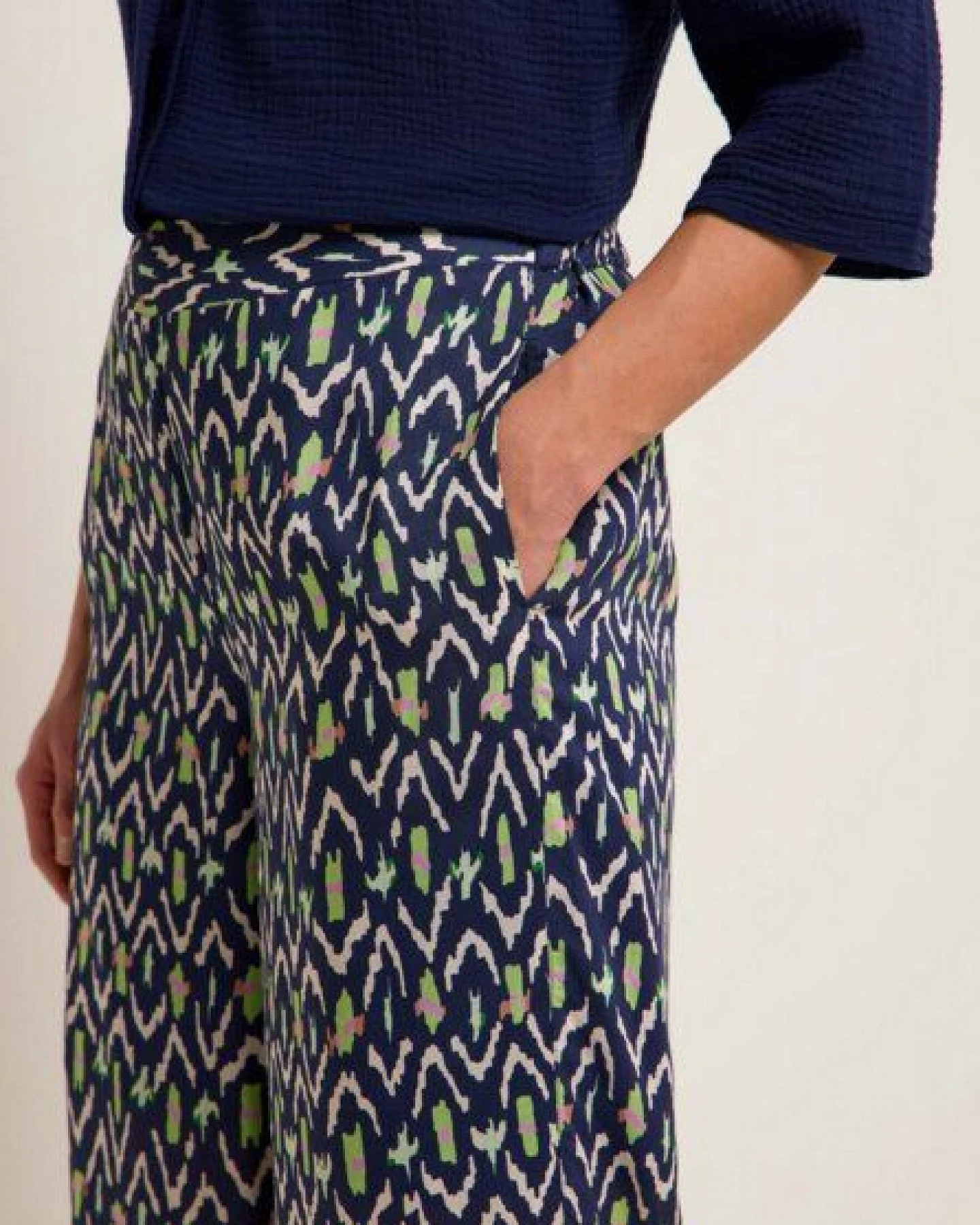 LANIUS Palazzohose Print IKAT – Ansicht 2