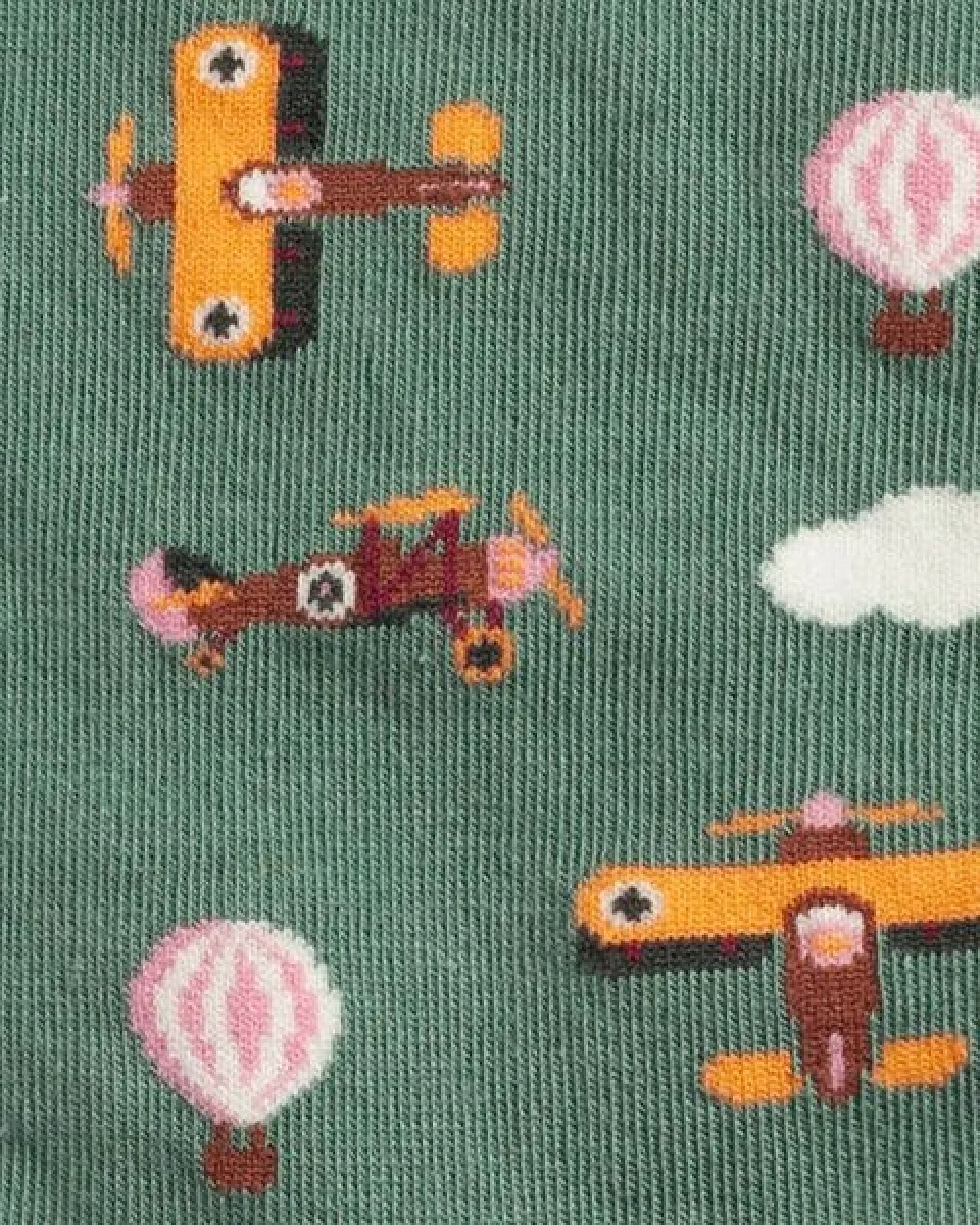 DillySocks Socken Flying Circus aus Biobaumwoll-Mix – Ansicht 3