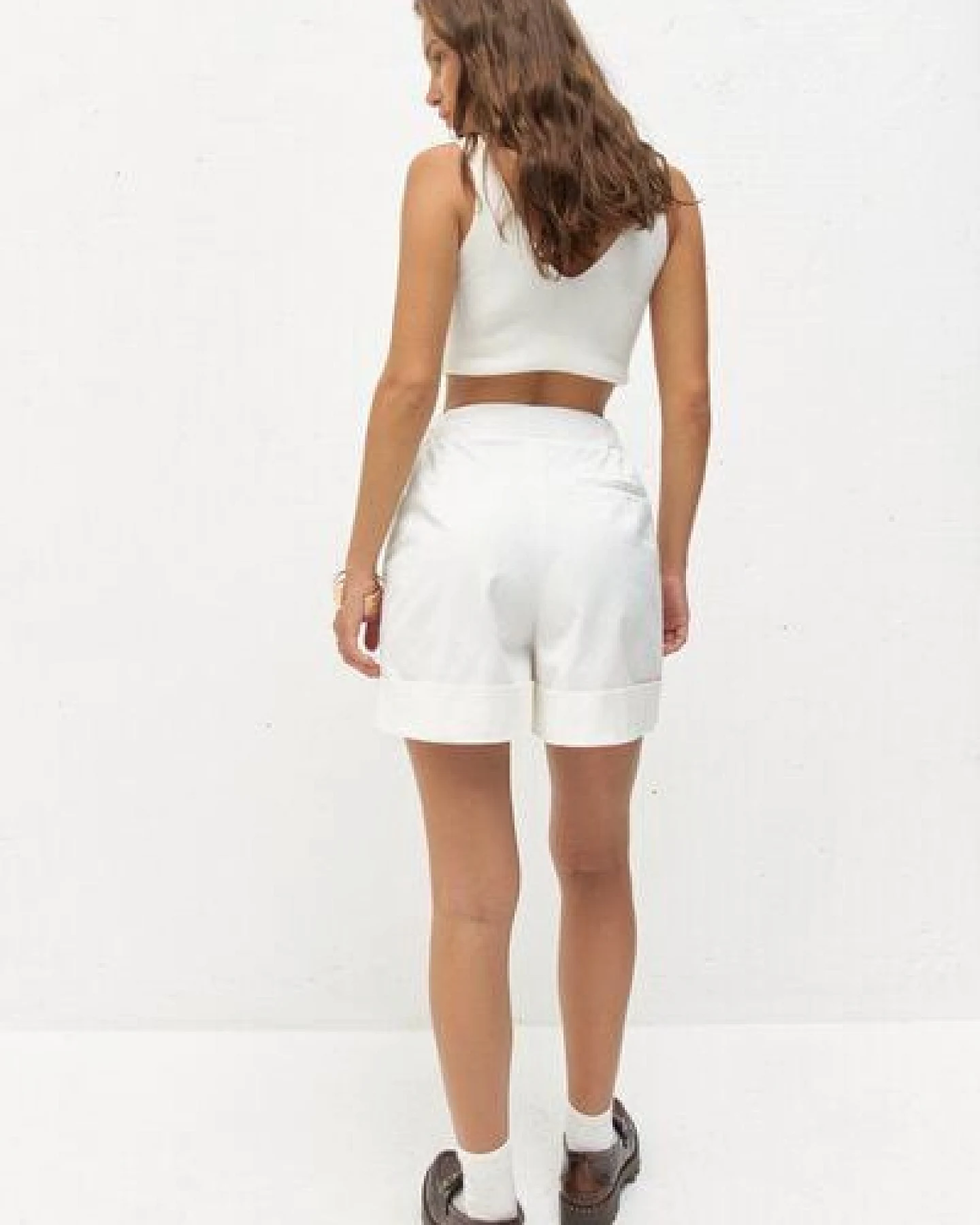 IVA RYCH Shorts mit maskulinem Schnitt I Deadstock – Ansicht 4