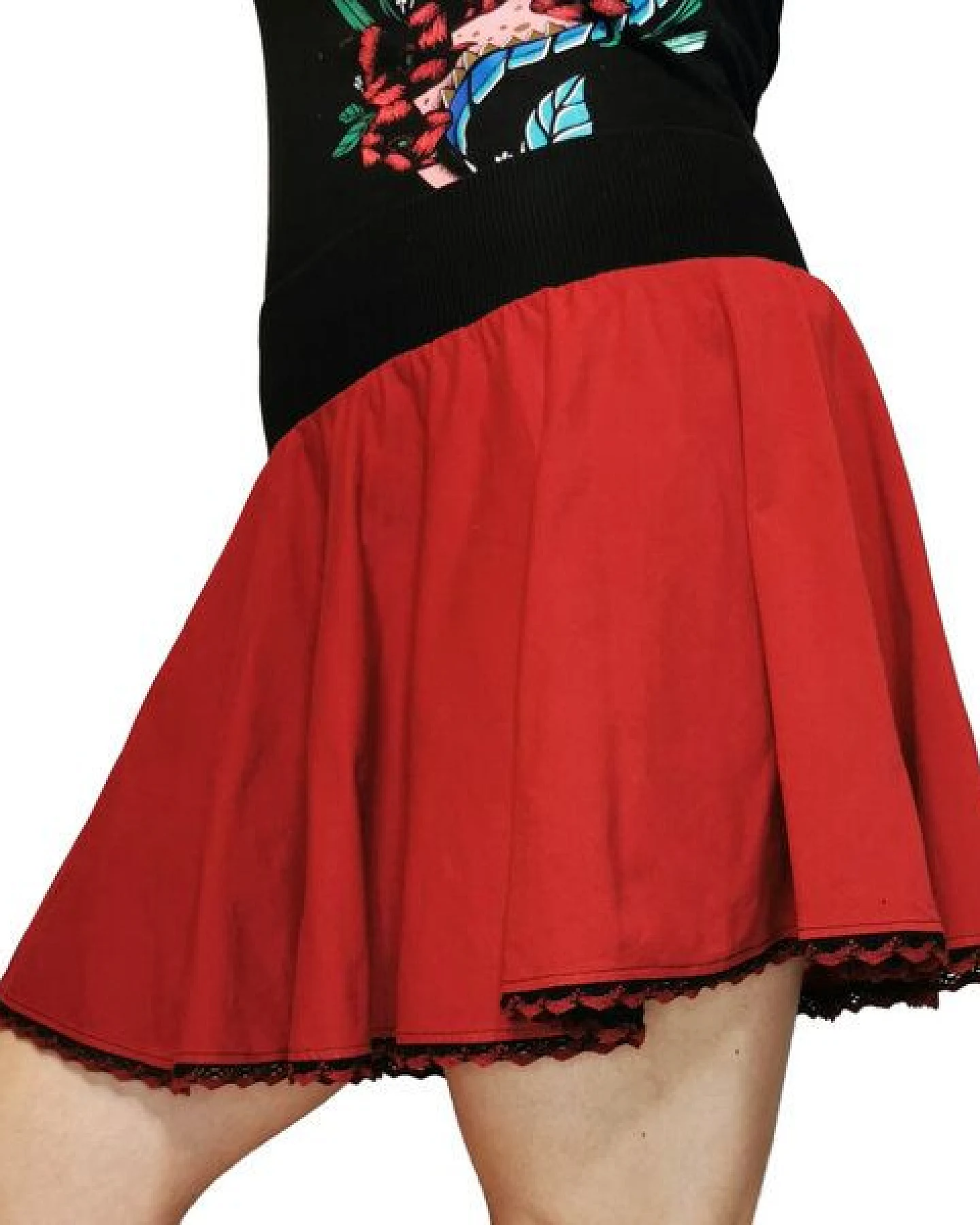 liebewicht weiter Rock aus Bio Jersey für Damen – Ansicht 2