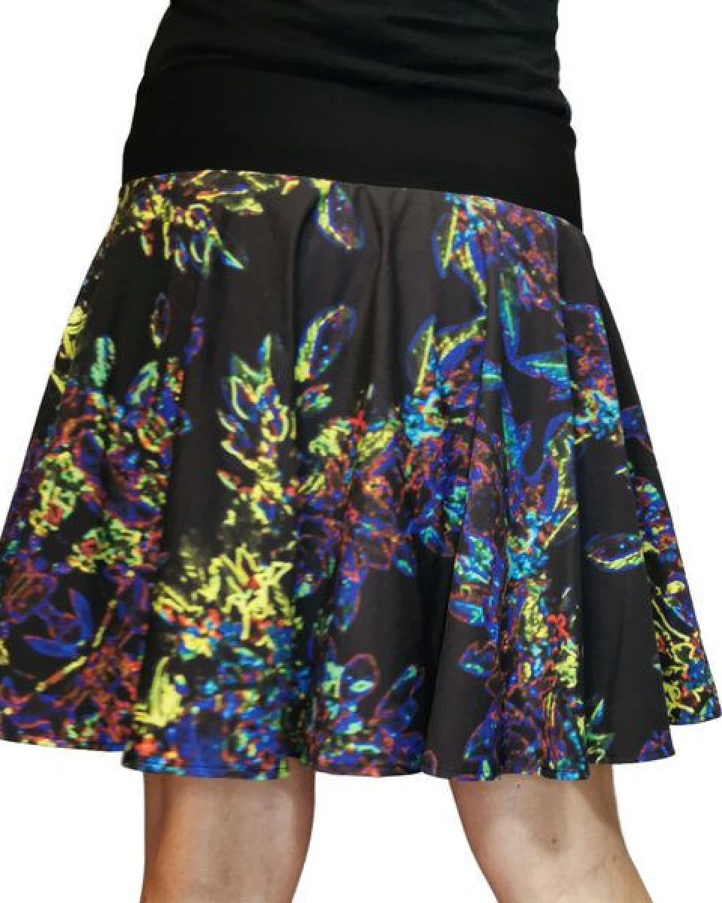 liebewicht weiter Rock aus Bio Jersey für Damen – Ansicht 4