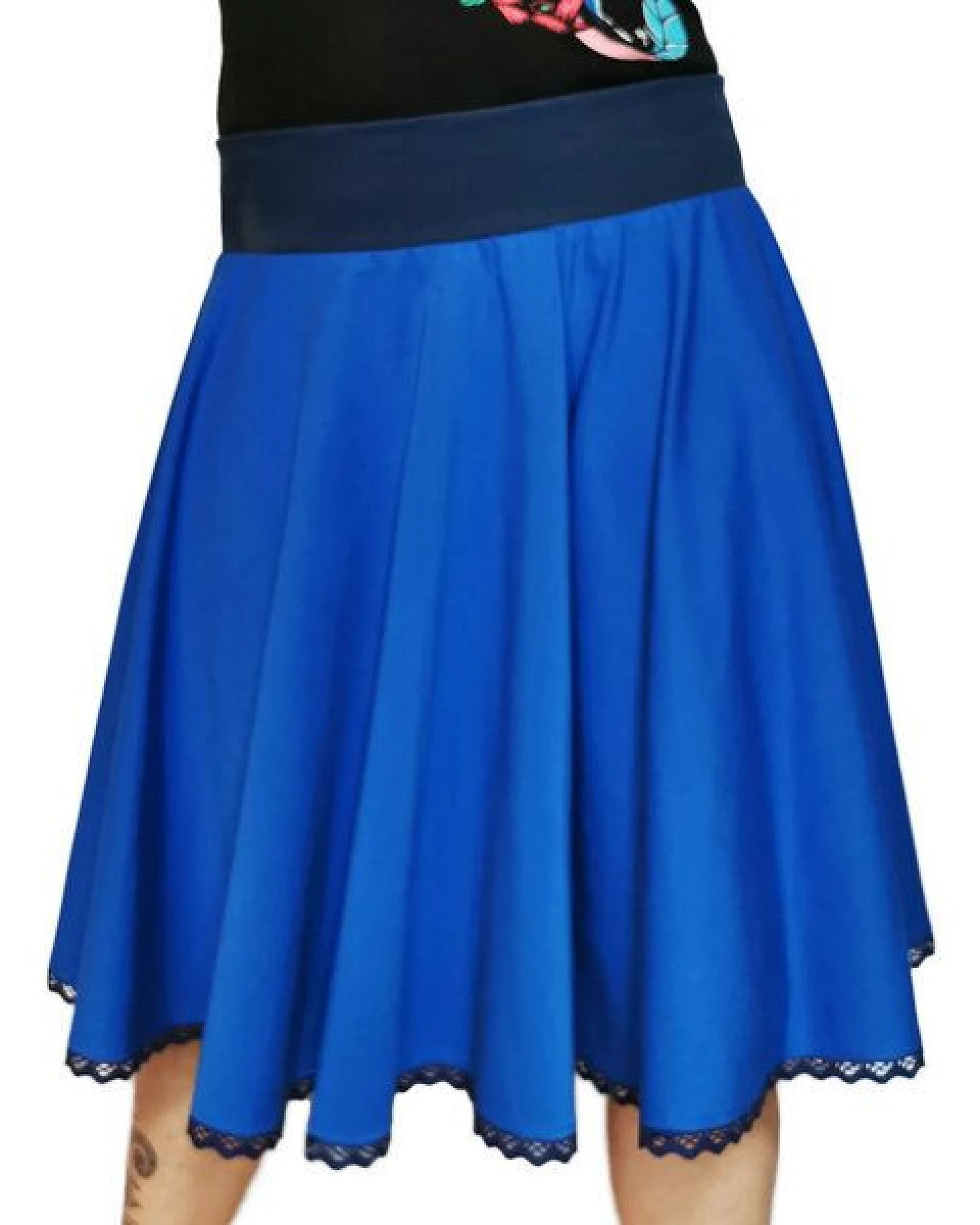 liebewicht weiter Rock aus Bio Jersey für Damen – Ansicht 2