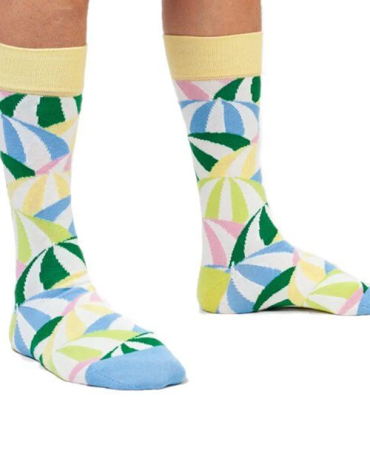 DillySocks Bunte Socken, Bio Baumwolle, protect me pastel