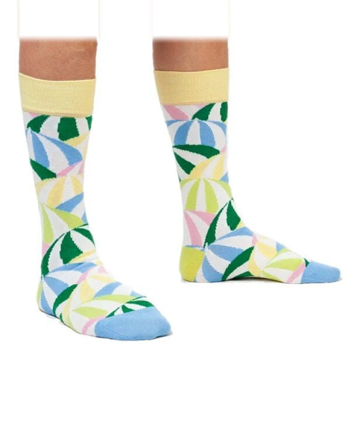DillySocks Bunte Socken, Bio Baumwolle, protect me pastel
