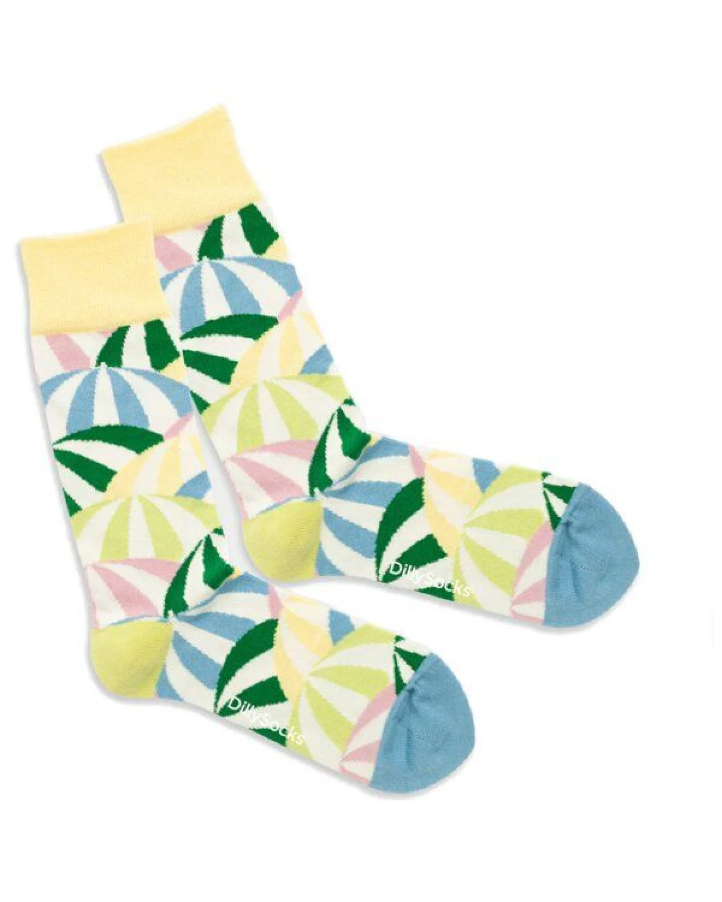 DillySocks Bunte Socken, Bio Baumwolle, protect me pastel – Ansicht 2