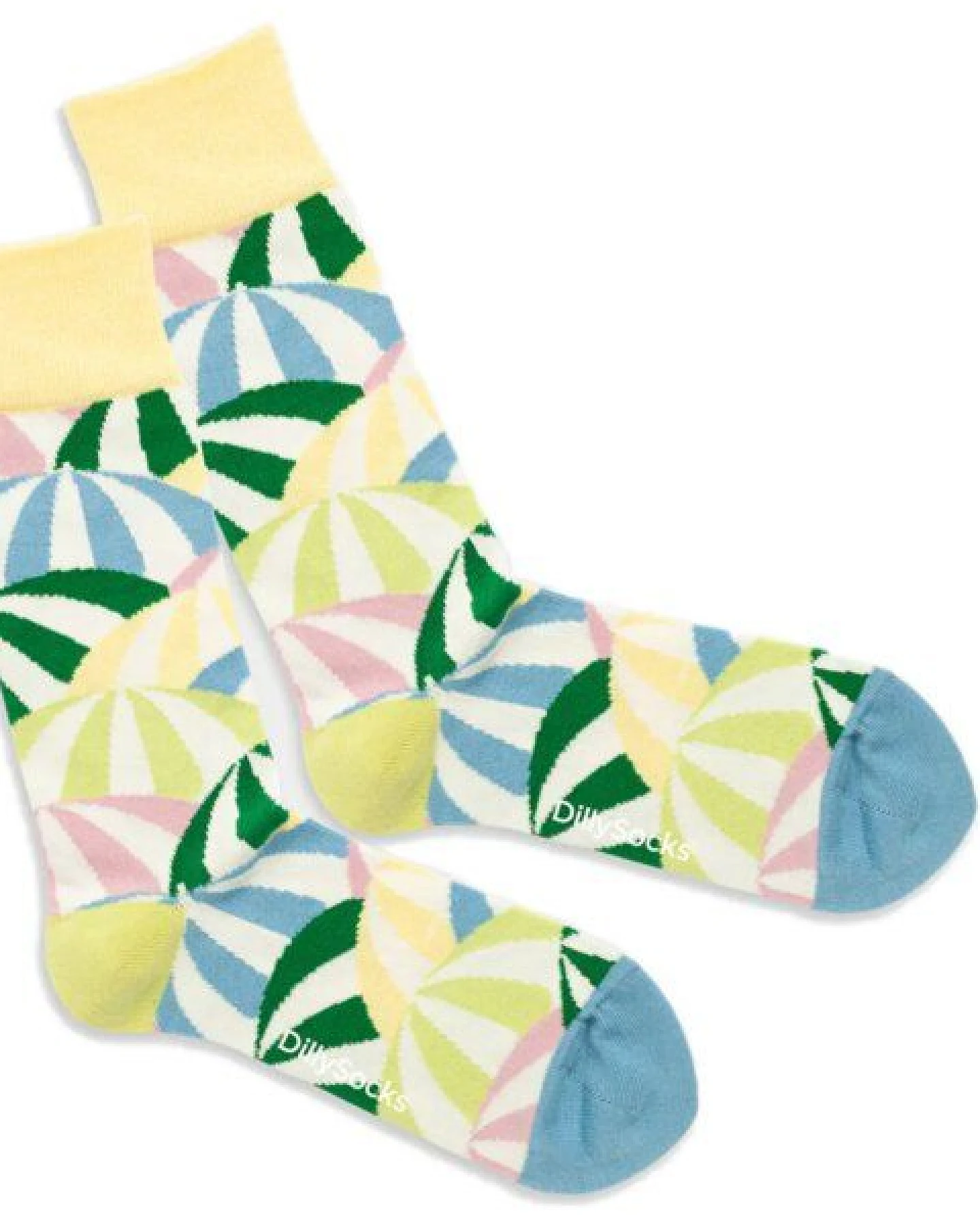 DillySocks Bunte Socken, Bio Baumwolle, protect me pastel – Ansicht 2