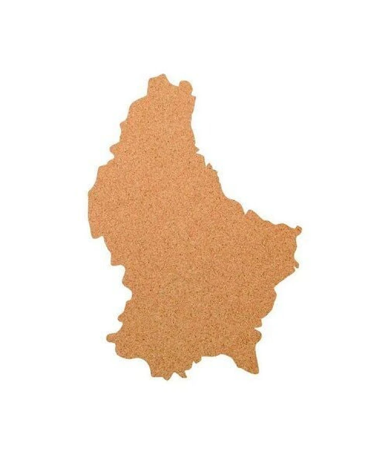 Kork-Deko Luxemburg als Pinnwand aus Kork XXL ca. 90x60 cm