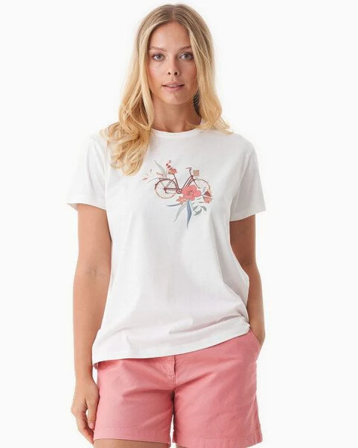 ORGANICATION T-Shirt aus Bio-Baumwolle mit Print