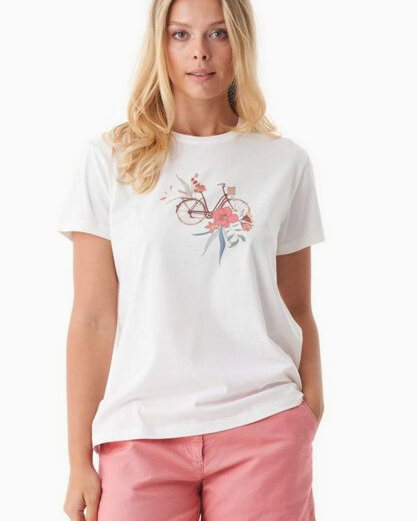 ORGANICATION T-Shirt aus Bio-Baumwolle mit Print – Ansicht 2