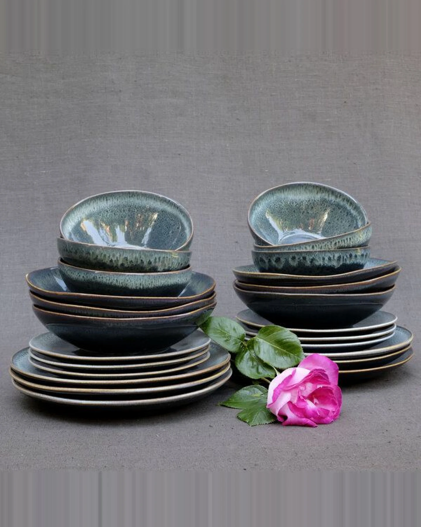 Izanami Tableware Dinner Set für Sechs, 24 tlg - Krumme Lanke – Ansicht 3