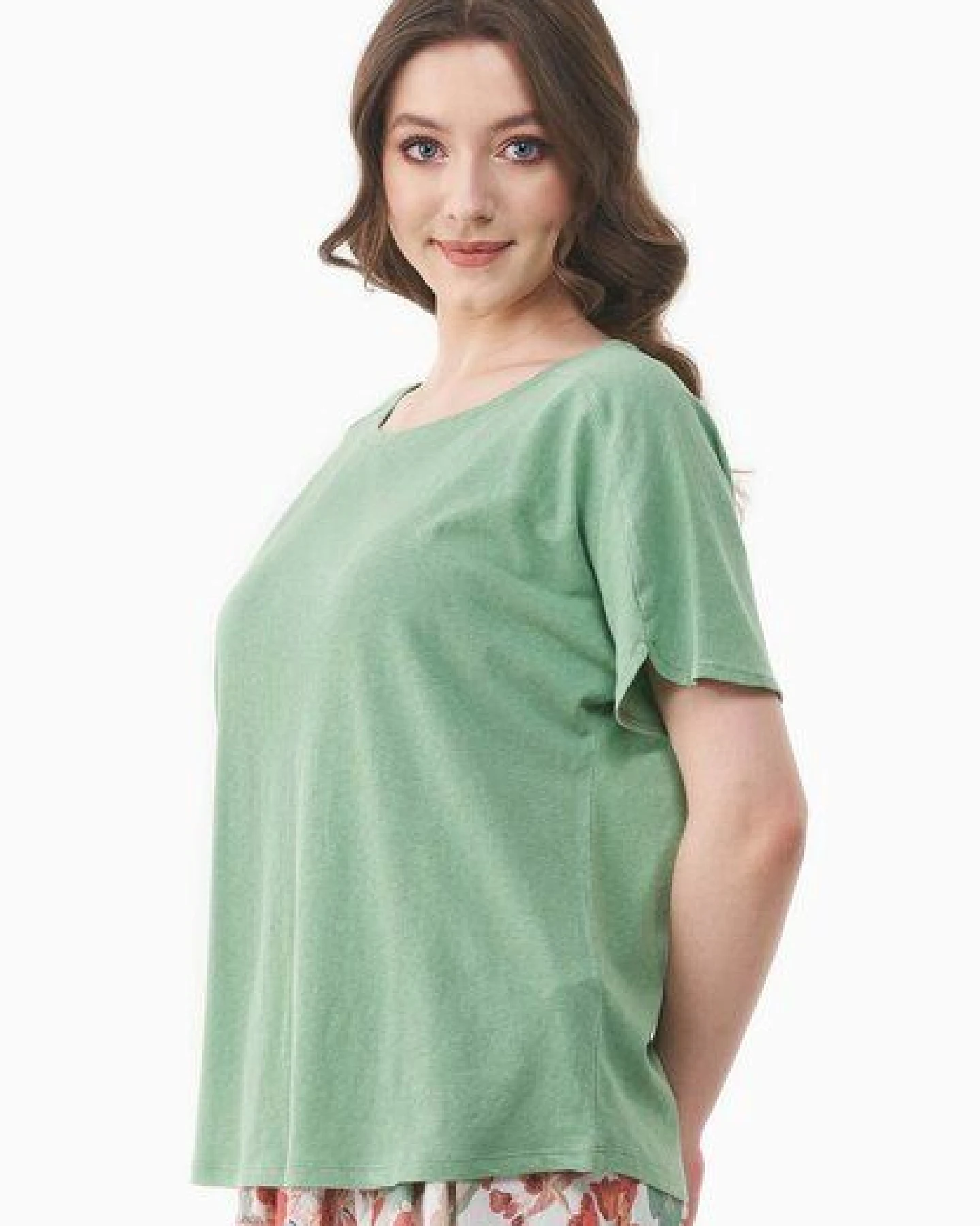 ORGANICATION T-Shirt aus Bio-Baumwolle und Leinen – Ansicht 4