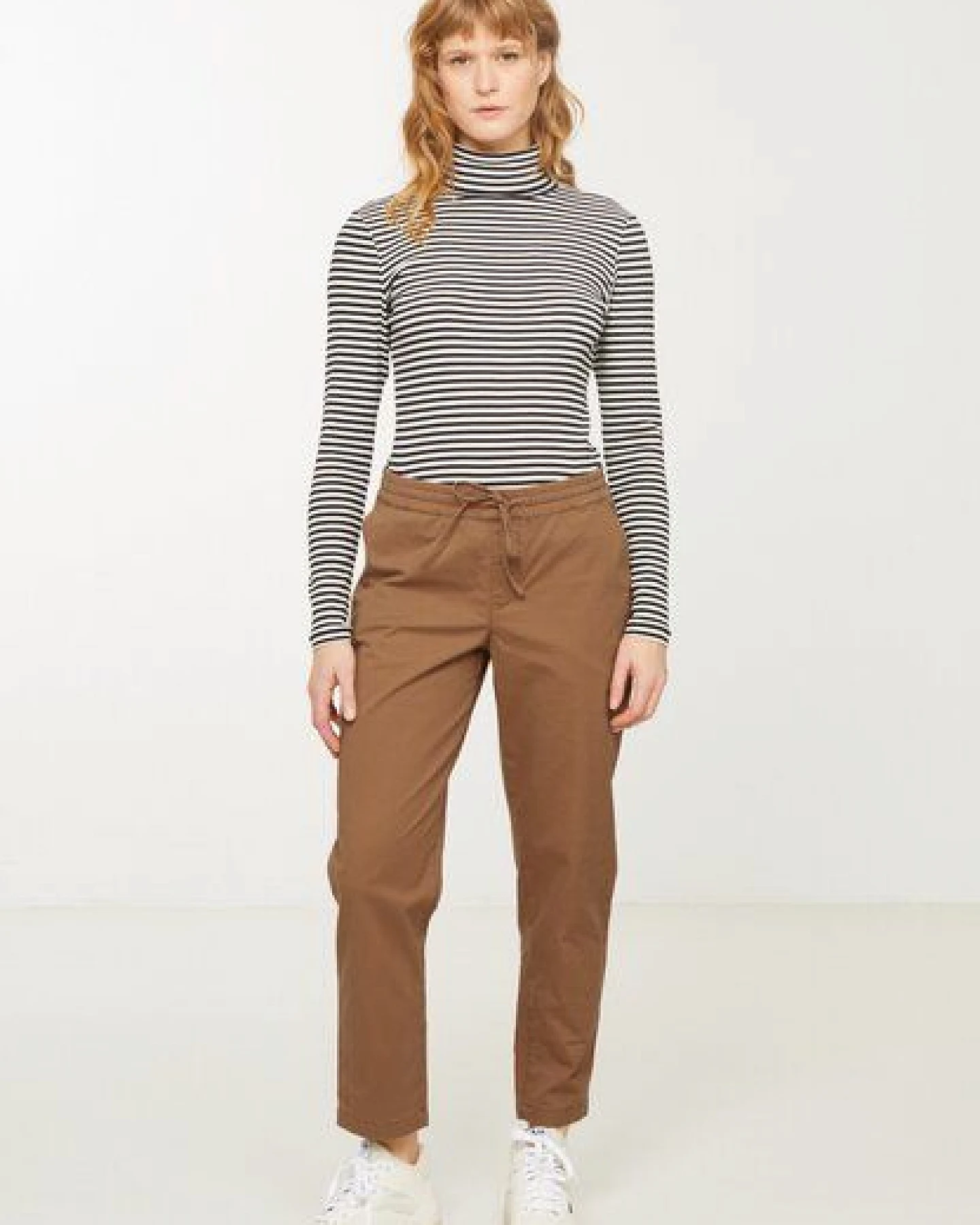 Damen Jogg Chino aus Bio-Baumwoll Mix - KALE - recolution – Ansicht 4