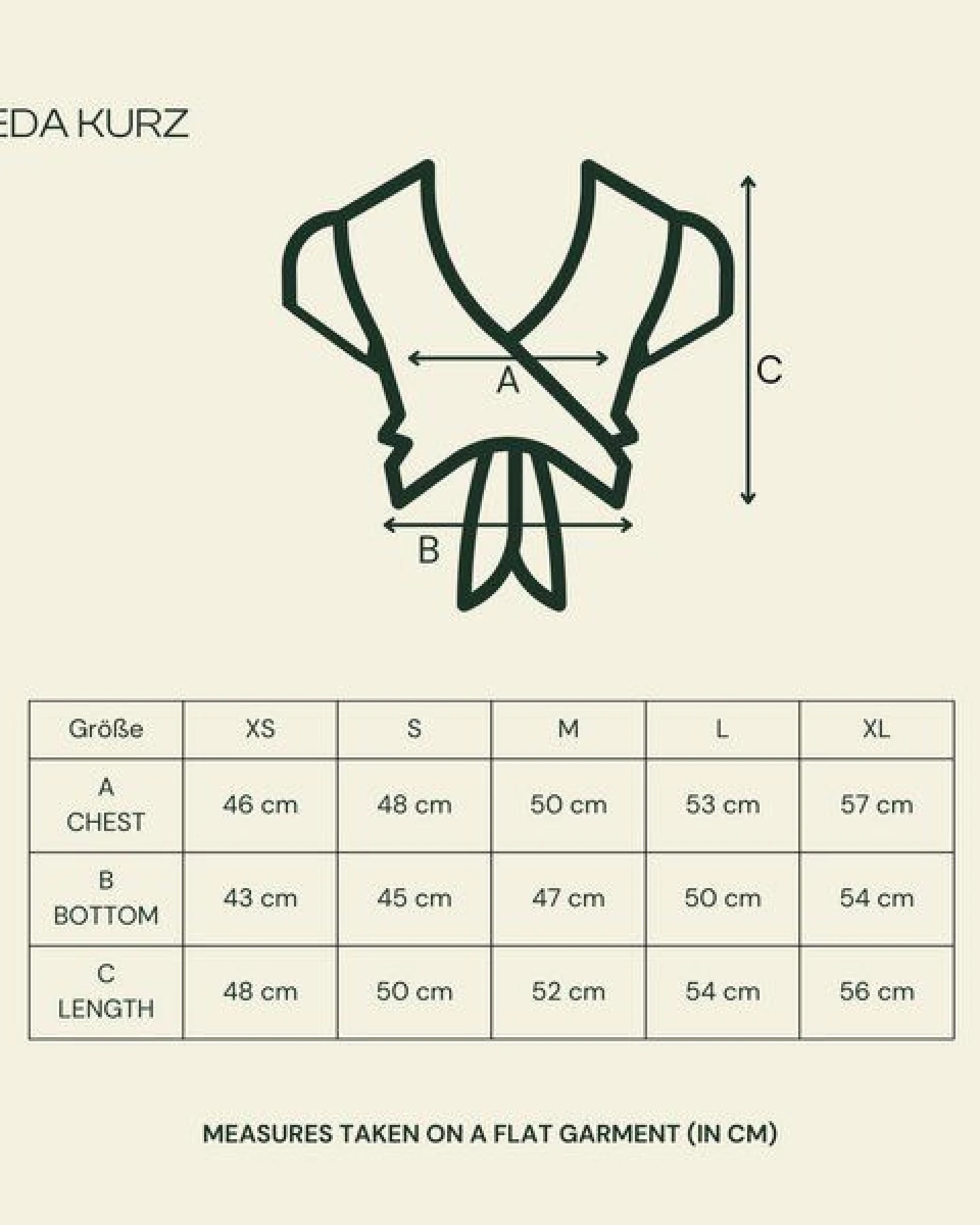 NORDLICHT Damen Musselin Wickelbluse aus 100% Bio-Baumwolle FREDA kurz – Ansicht 4