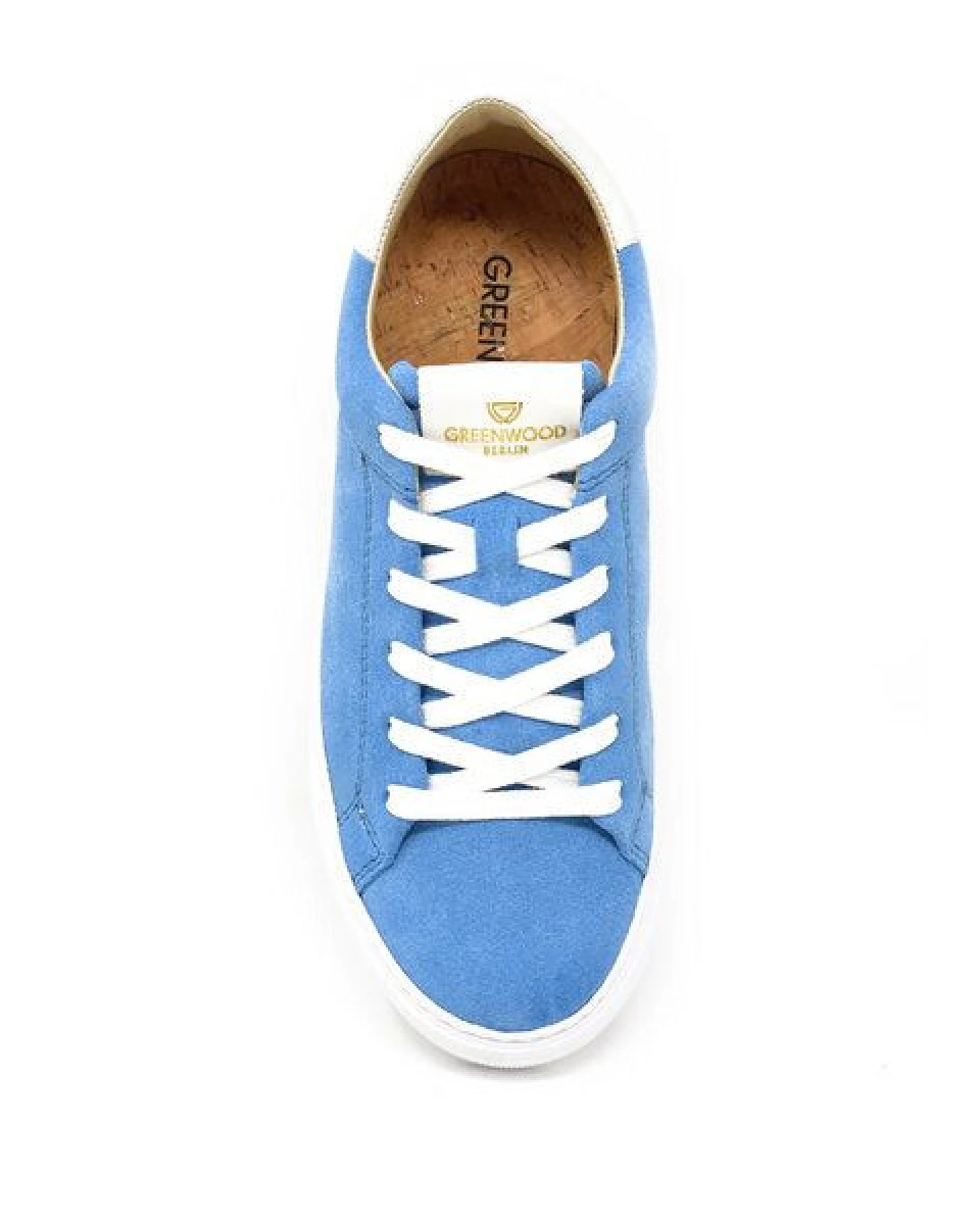 Greenwood Berlin GWB Sneaker Unisex eve Suede hellblau – Ansicht 3