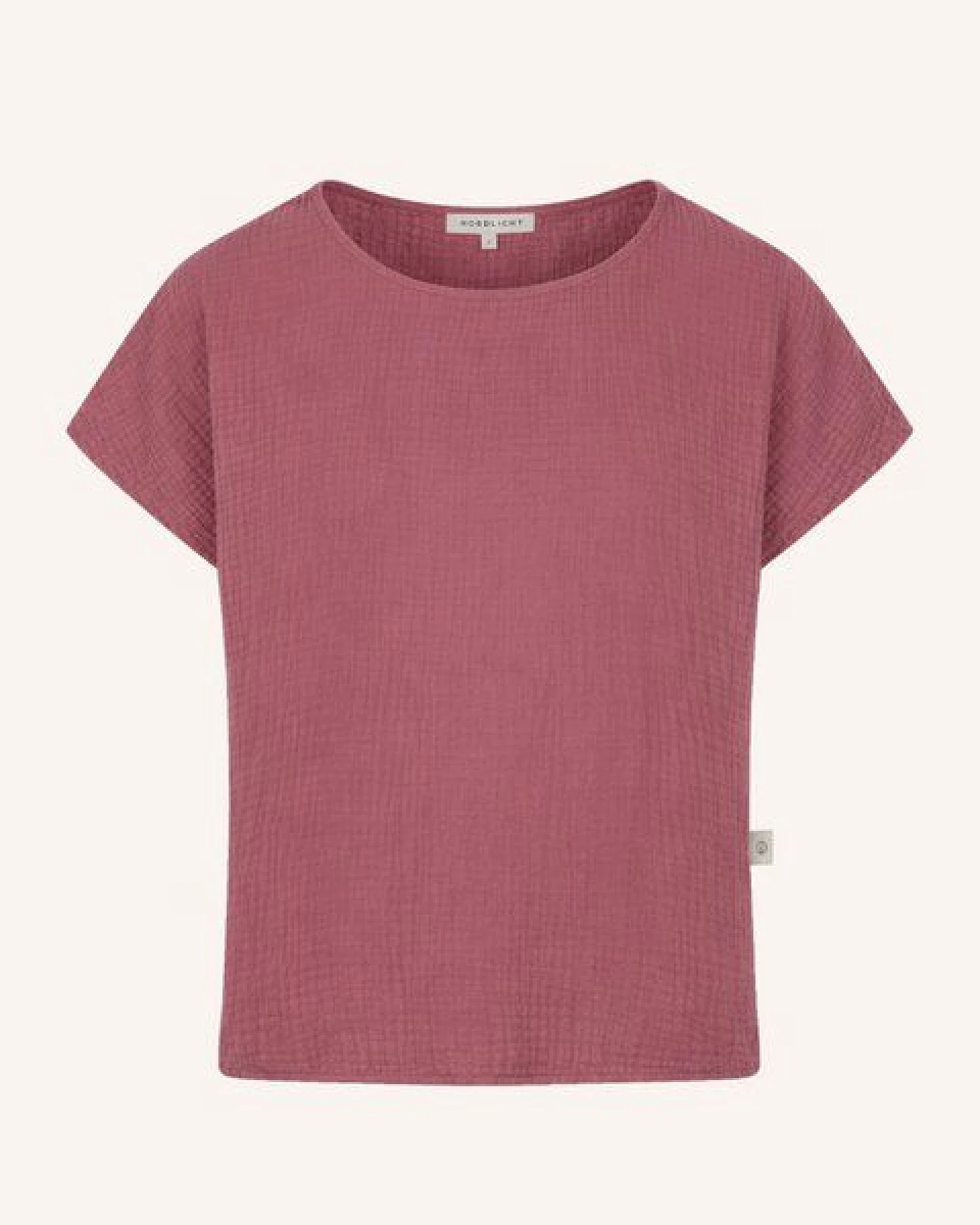 NORDLICHT Damen Musselin T-Shirt Bluse aus 100% Bio-Baumwolle IDA – Ansicht 2