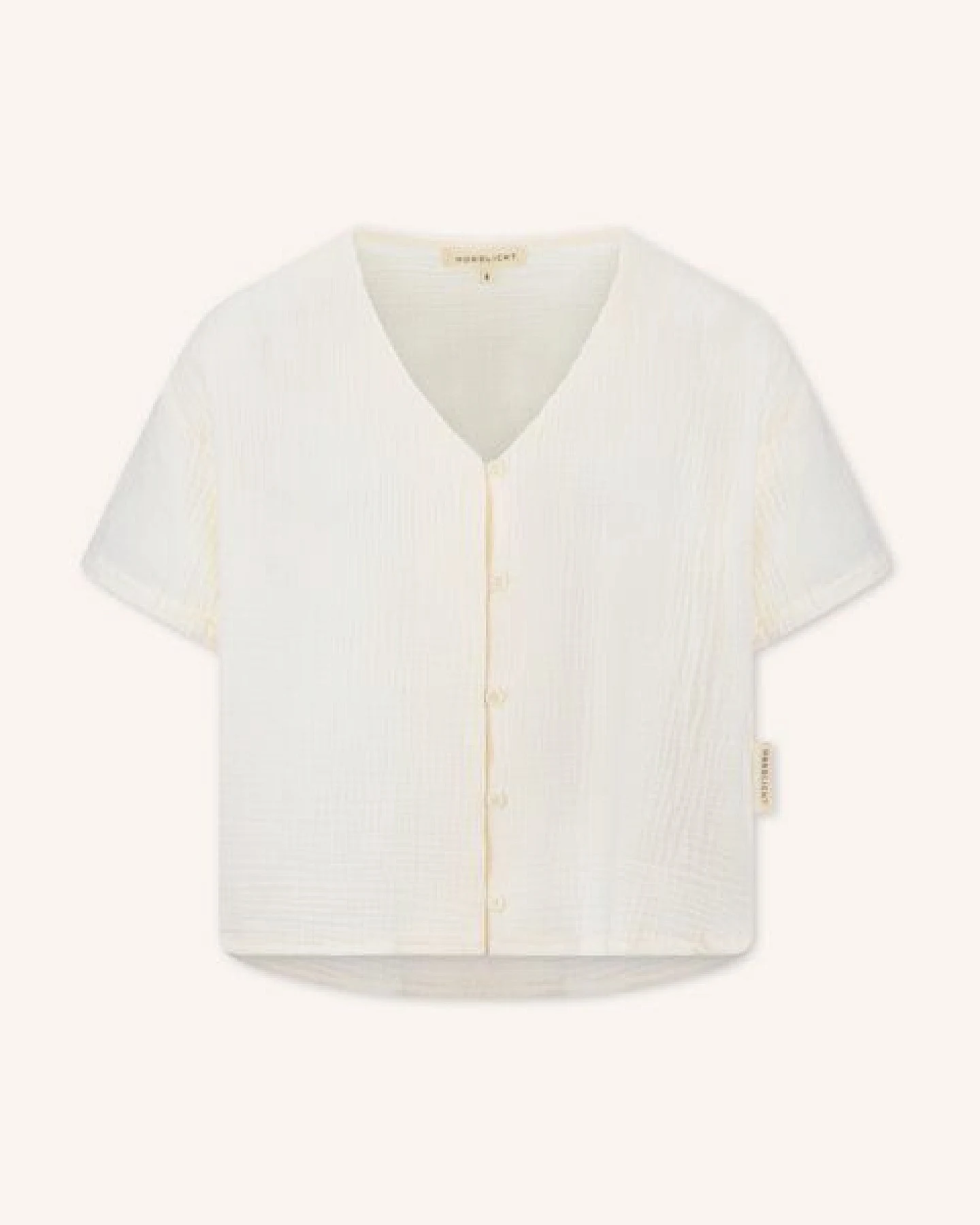 NORDLICHT Musselin Shirt aus 100% Bio-Baumwolle FREJA – Ansicht 2