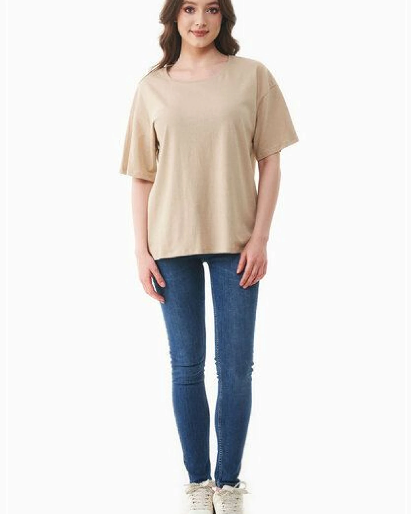 ORGANICATION T-Shirt aus Bio-Baumwolle und Leinen – Ansicht 2