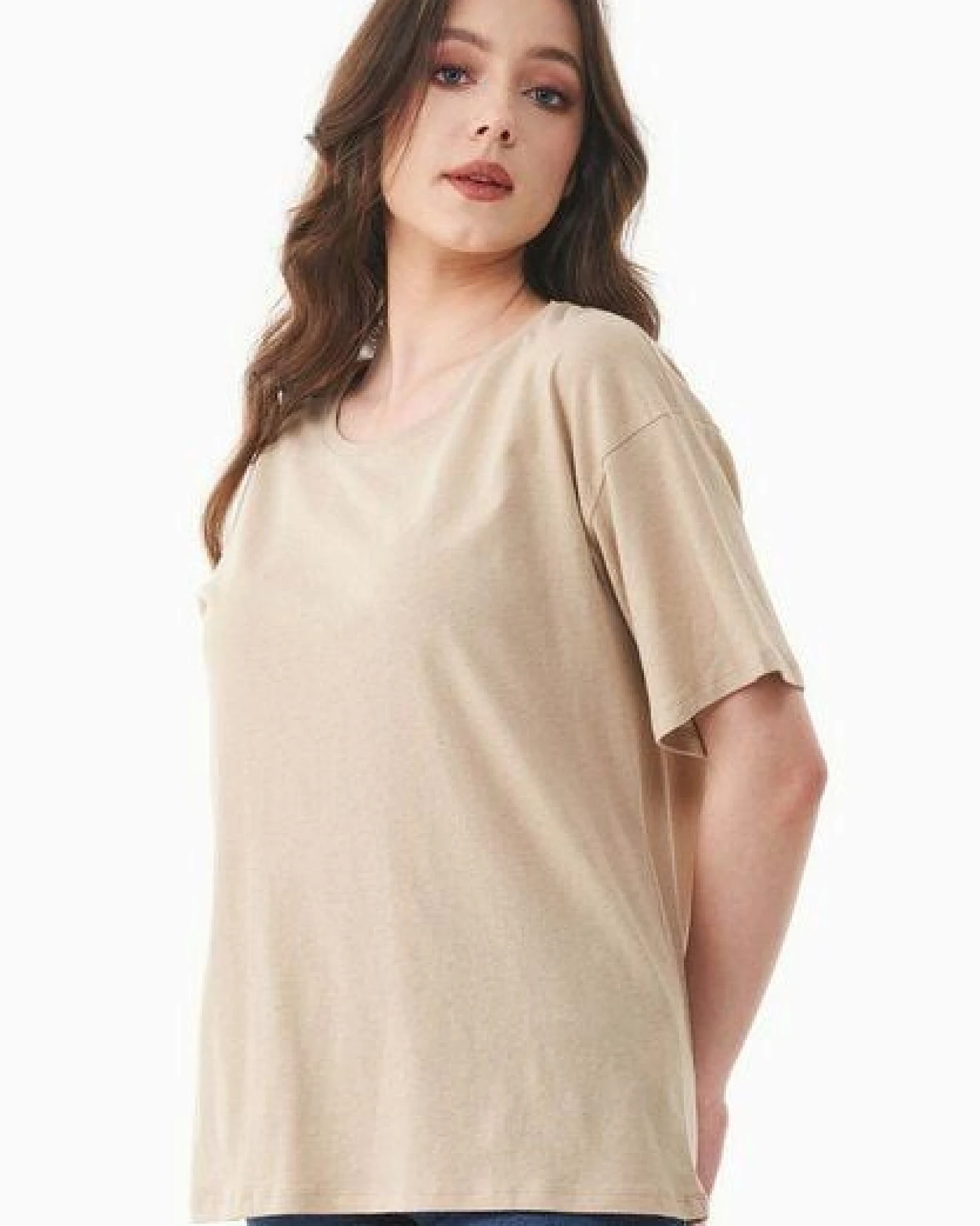 ORGANICATION T-Shirt aus Bio-Baumwolle und Leinen – Ansicht 4