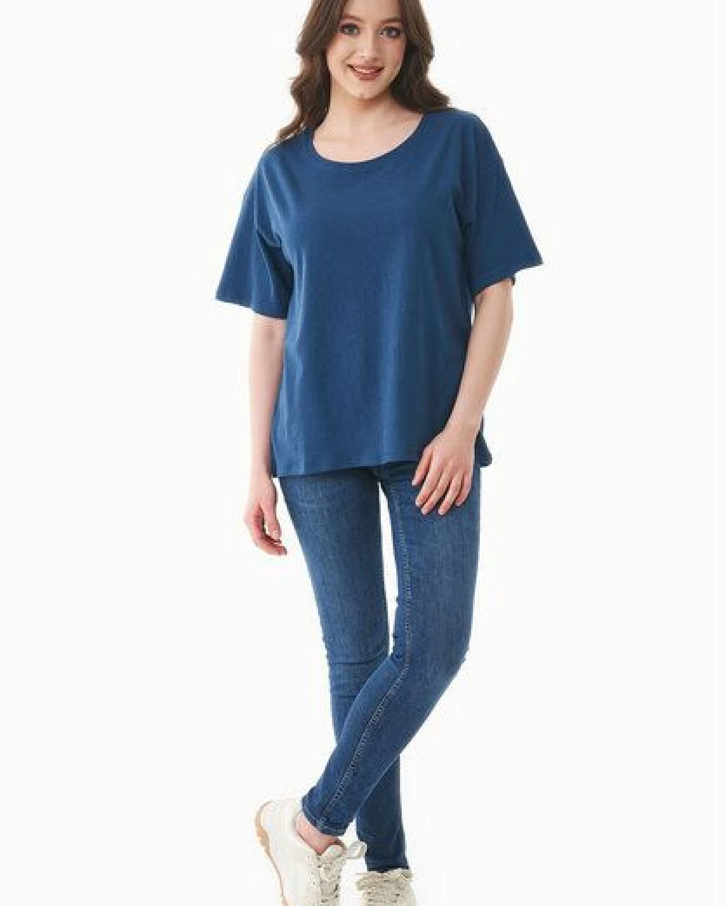 ORGANICATION T-Shirt aus Bio-Baumwolle und Leinen – Ansicht 2