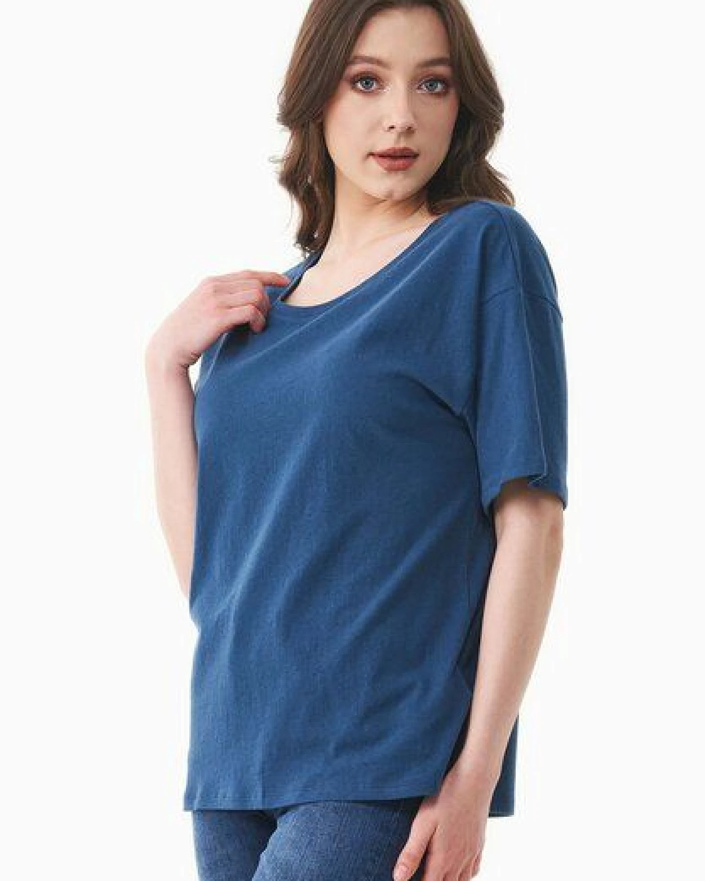 ORGANICATION T-Shirt aus Bio-Baumwolle und Leinen – Ansicht 4