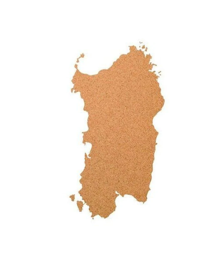 Kork-Deko Sardinien als Pinnwand aus Kork XXL ca. 90x45 cm