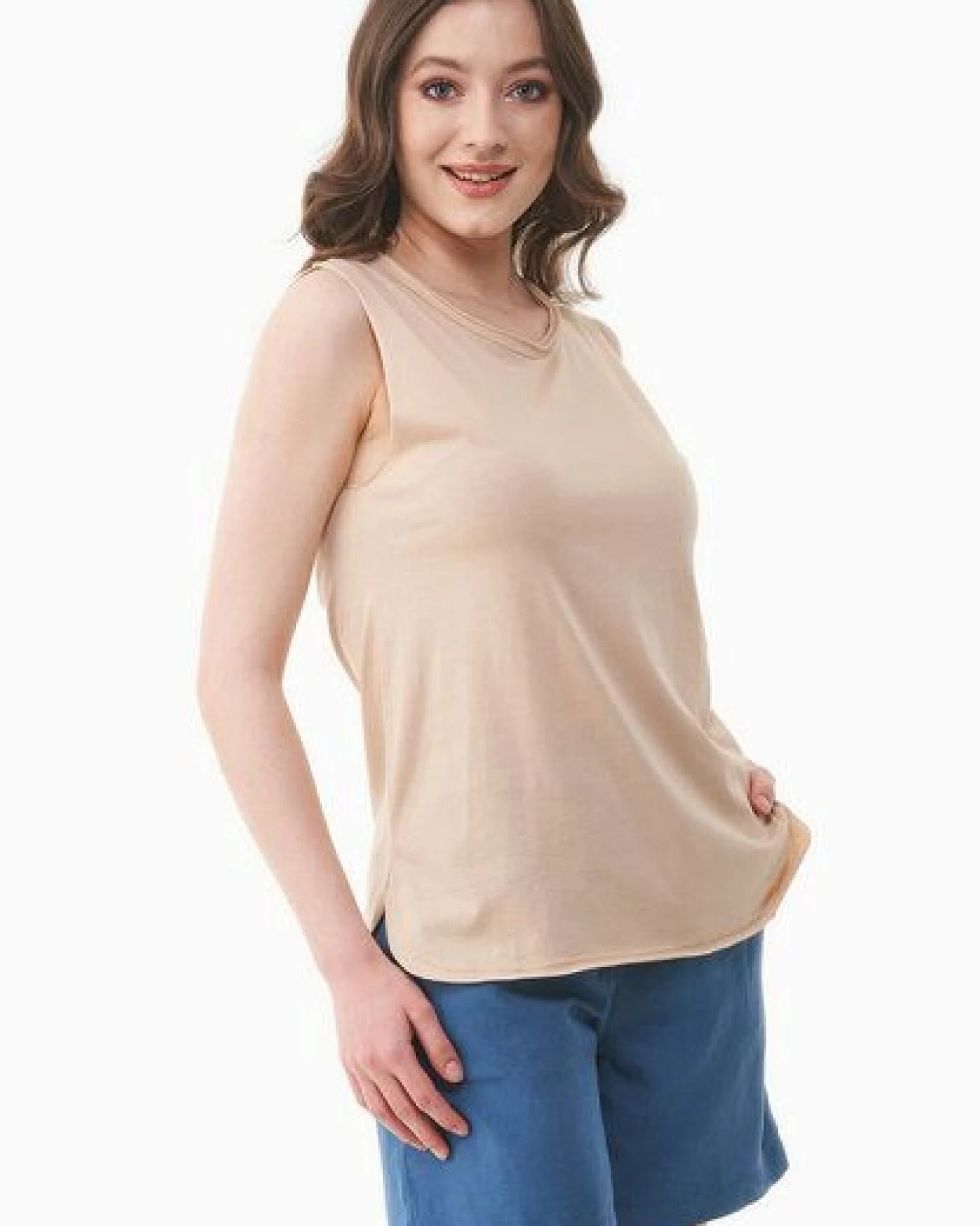 ORGANICATION Top aus TENCEL Modal und Bio-Baumwolle – Ansicht 3