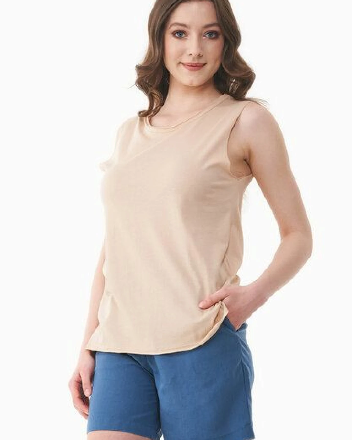 ORGANICATION Top aus TENCEL Modal und Bio-Baumwolle – Ansicht 4