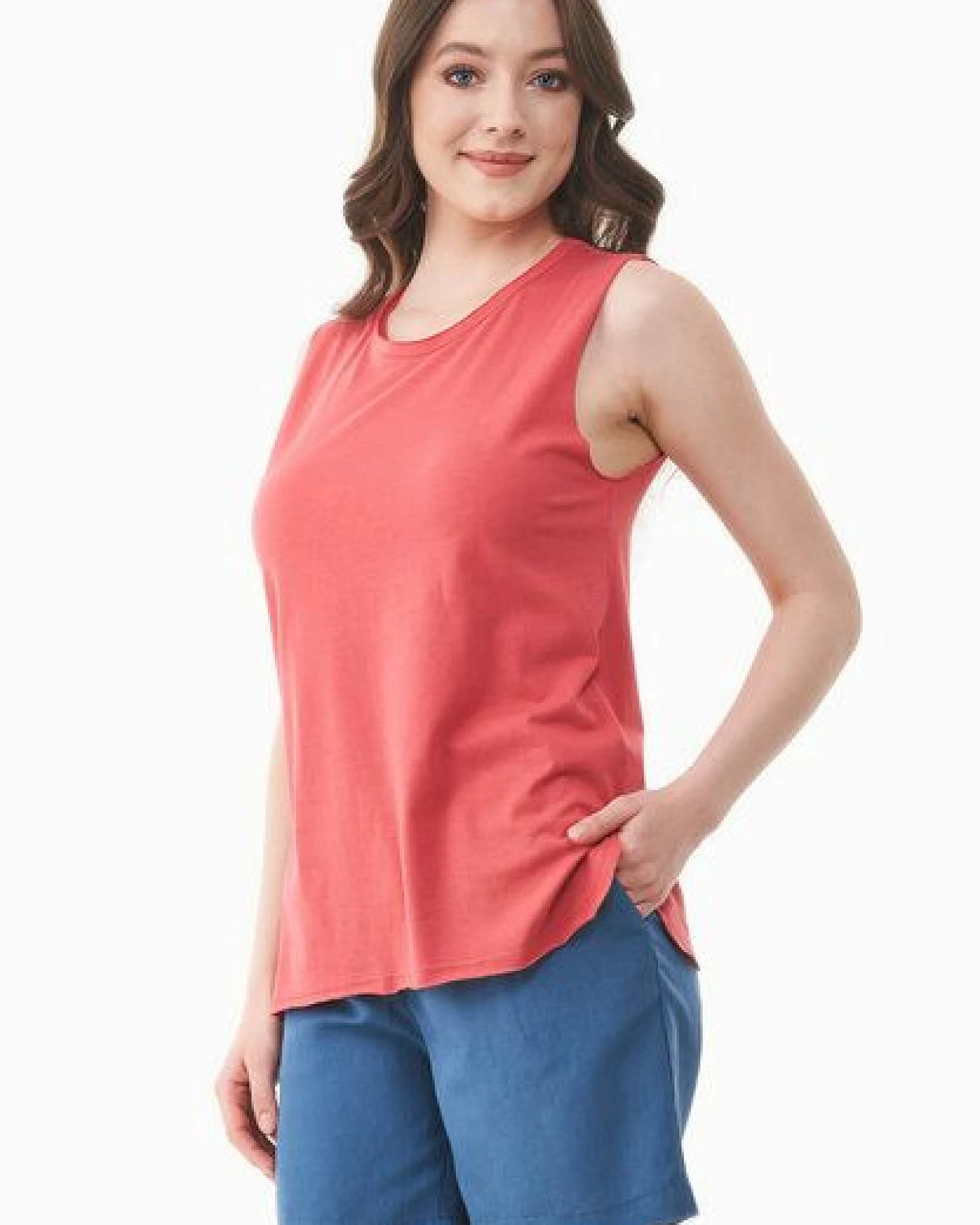 ORGANICATION Top aus TENCEL Modal und Bio-Baumwolle – Ansicht 4