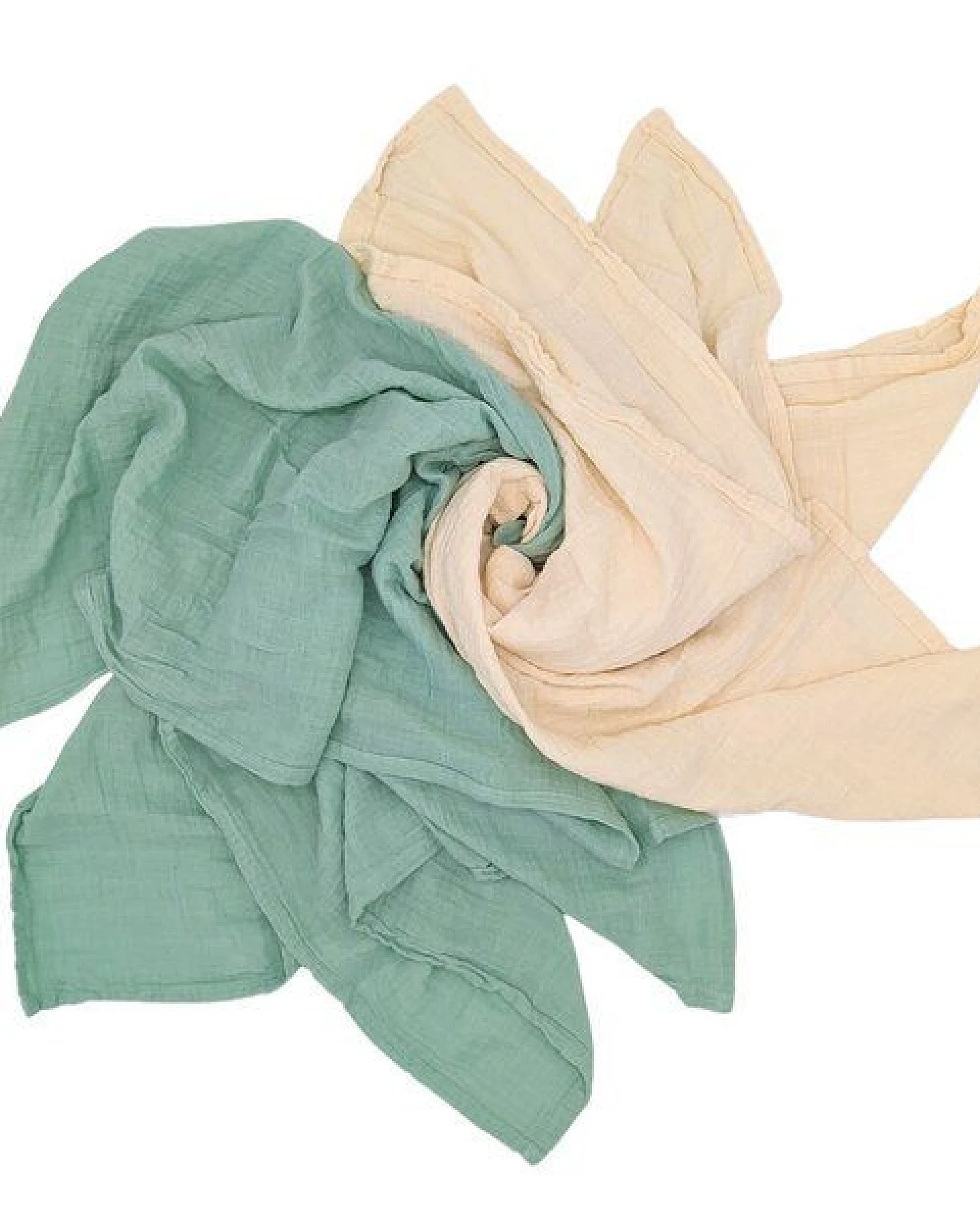 furora BABY Baby Mulltücher Stoffwindeln Sets (Bio-Musselin: super soft) 120x120cm – Ansicht 2