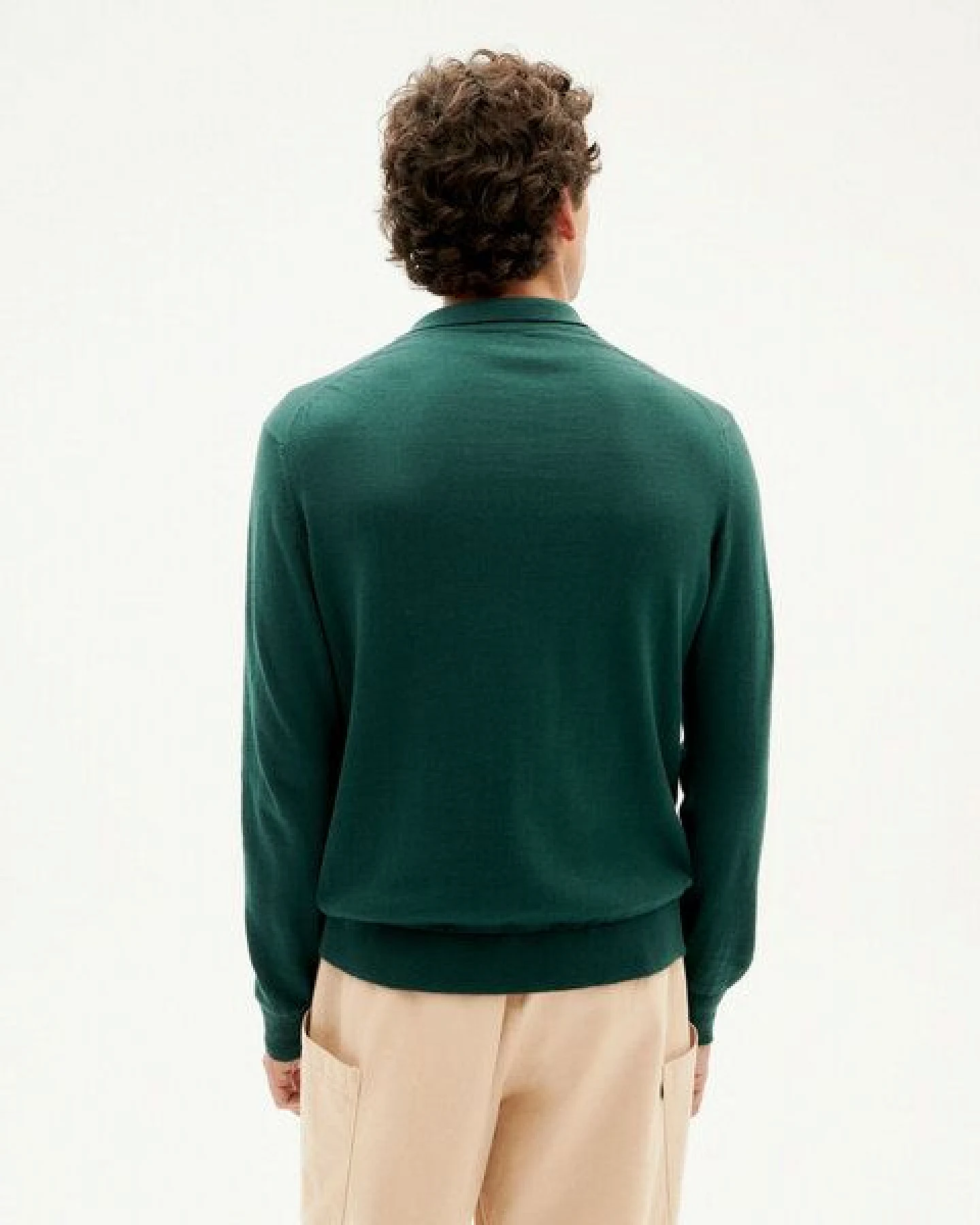 thinking mu Polo-Strickpullover POL mit Kaschmir – Ansicht 2