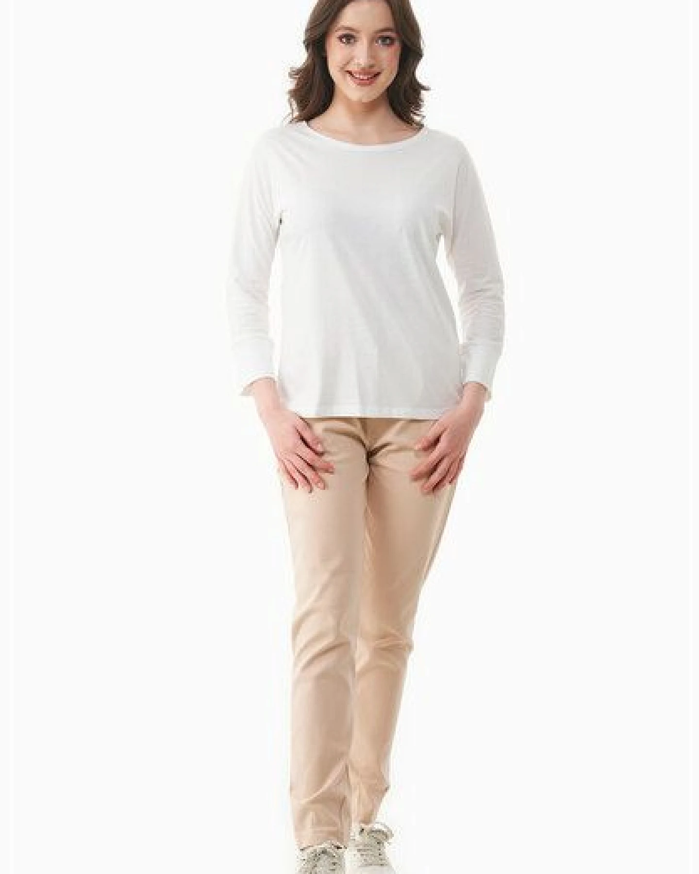 ORGANICATION 3/4-Arm-Shirt aus TENCEL Modal und Bio-Baumwolle – Ansicht 2