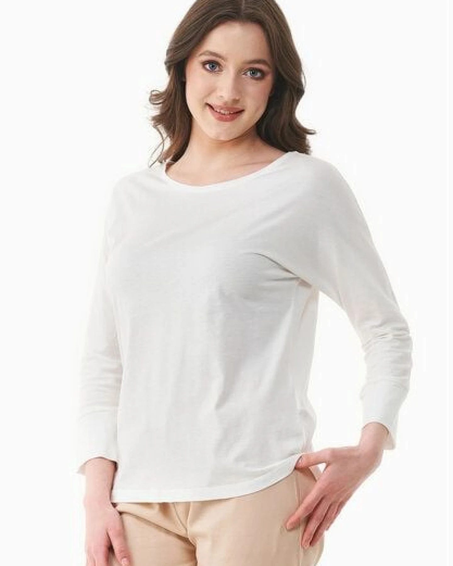 ORGANICATION 3/4-Arm-Shirt aus TENCEL Modal und Bio-Baumwolle – Ansicht 4