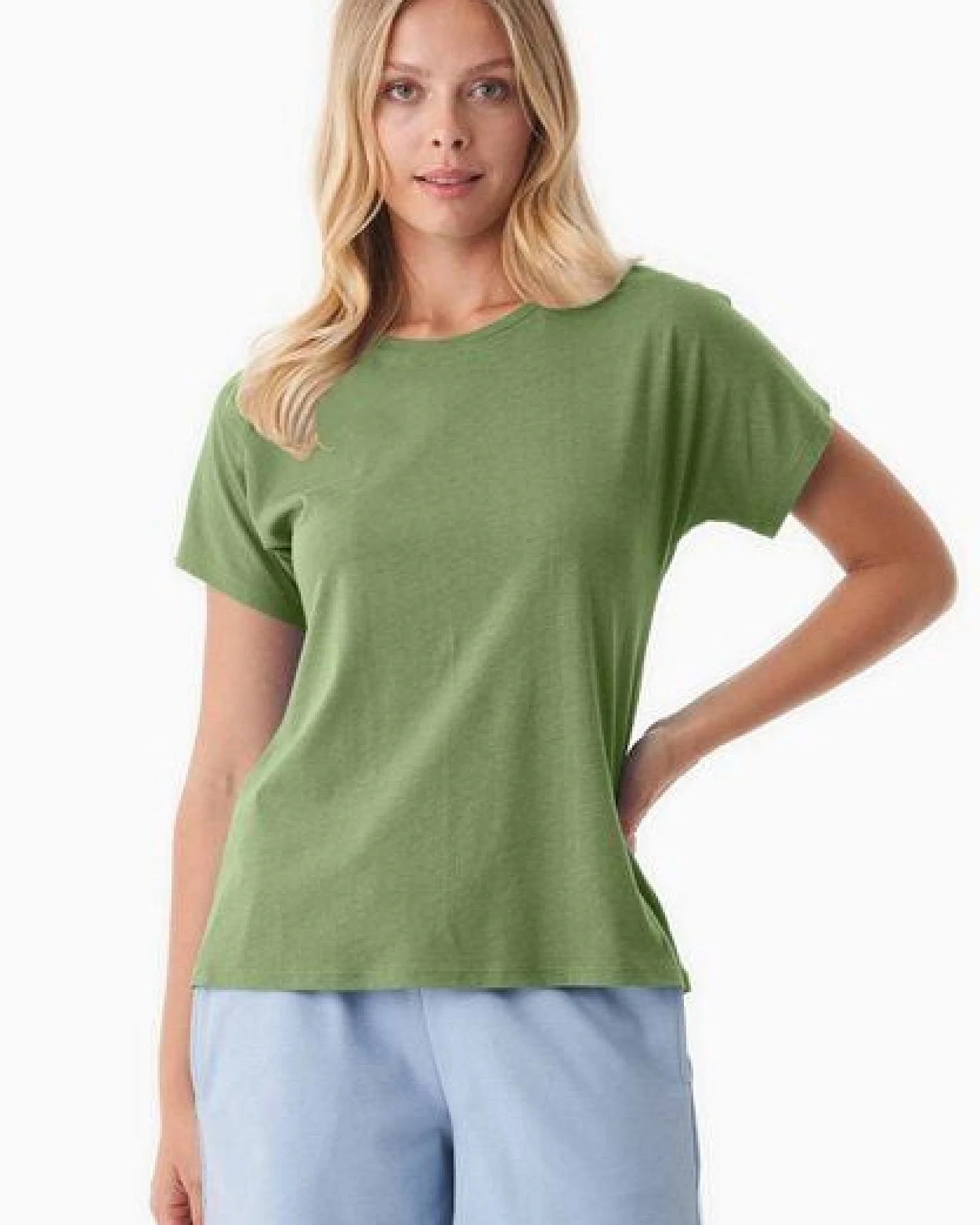 ORGANICATION T-Shirt aus TENCEL Modal und Bio-Baumwolle – Ansicht 2