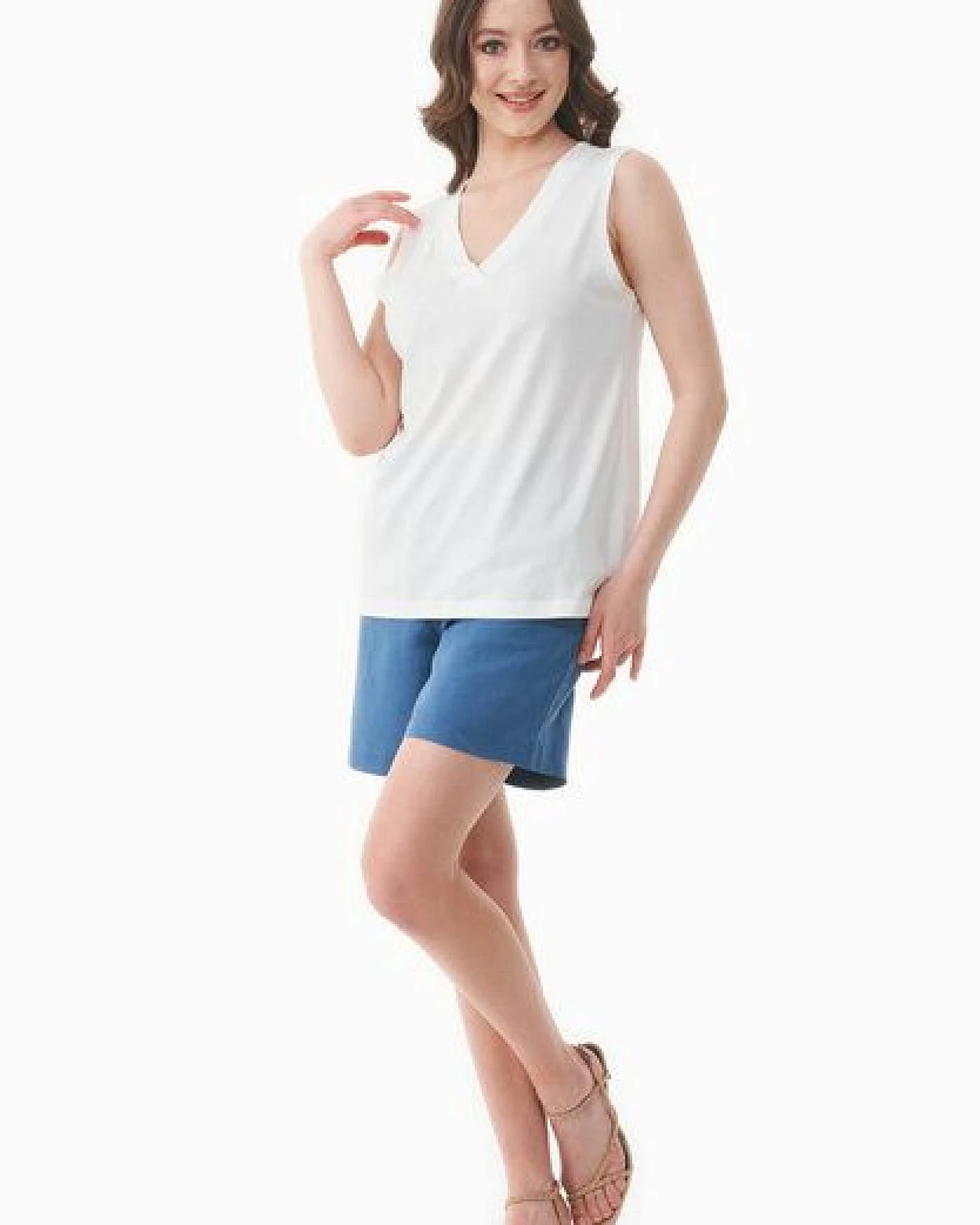 ORGANICATION Top aus TENCEL Modal und Bio-Baumwolle – Ansicht 3