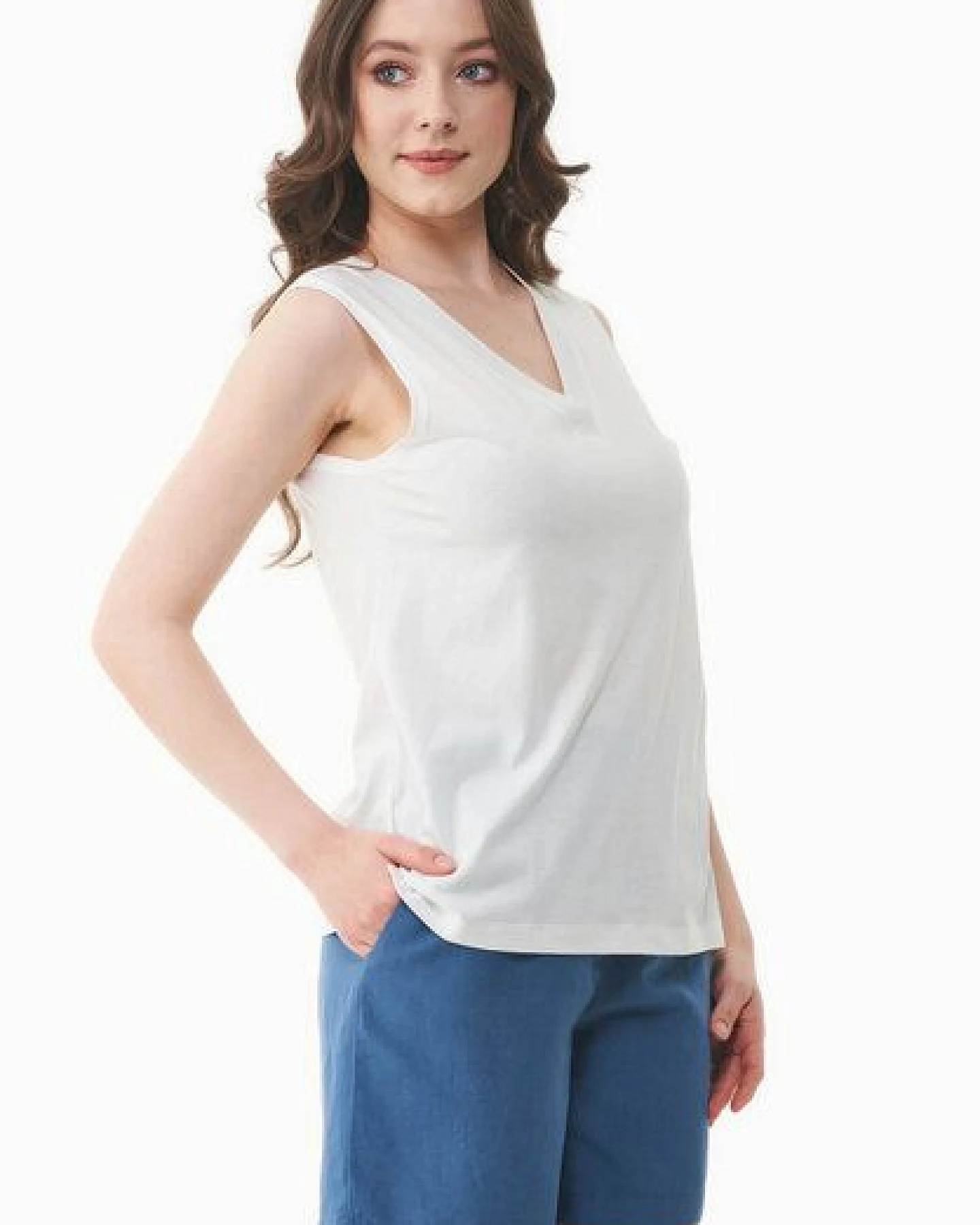 ORGANICATION Top aus TENCEL Modal und Bio-Baumwolle – Ansicht 4