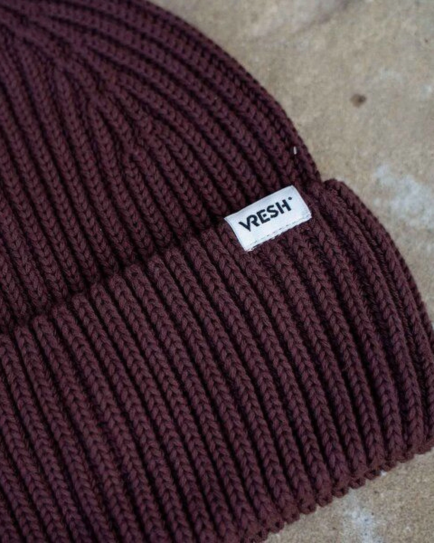 Vresh Clothing Avriel - Fisherman Beanie aus Biobaumwolle – Ansicht 2