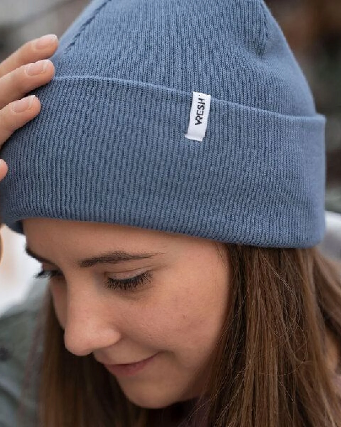 Vresh Clothing Veo - Classy Beanie aus Biobaumwolle – Ansicht 2