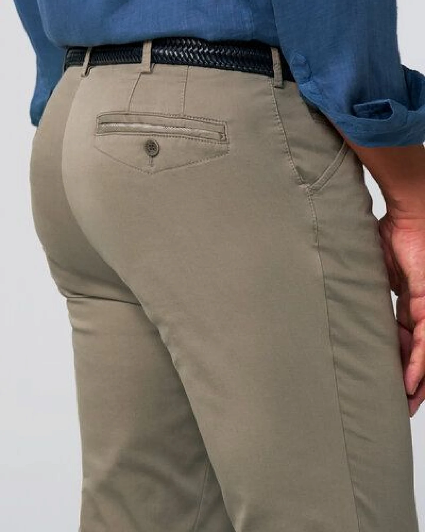MEYER Mikrostruktur Baumwoll Chino – Ansicht 2