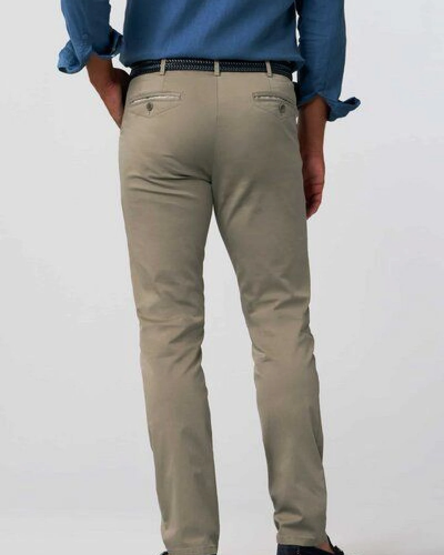 MEYER Mikrostruktur Baumwoll Chino – Ansicht 3