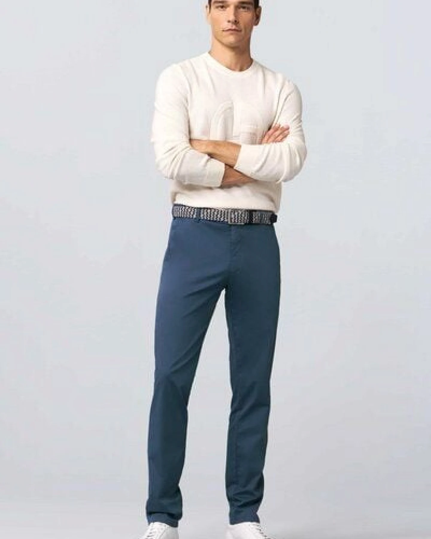 MEYER Mikrostruktur Chino- Slim Fit – Ansicht 2