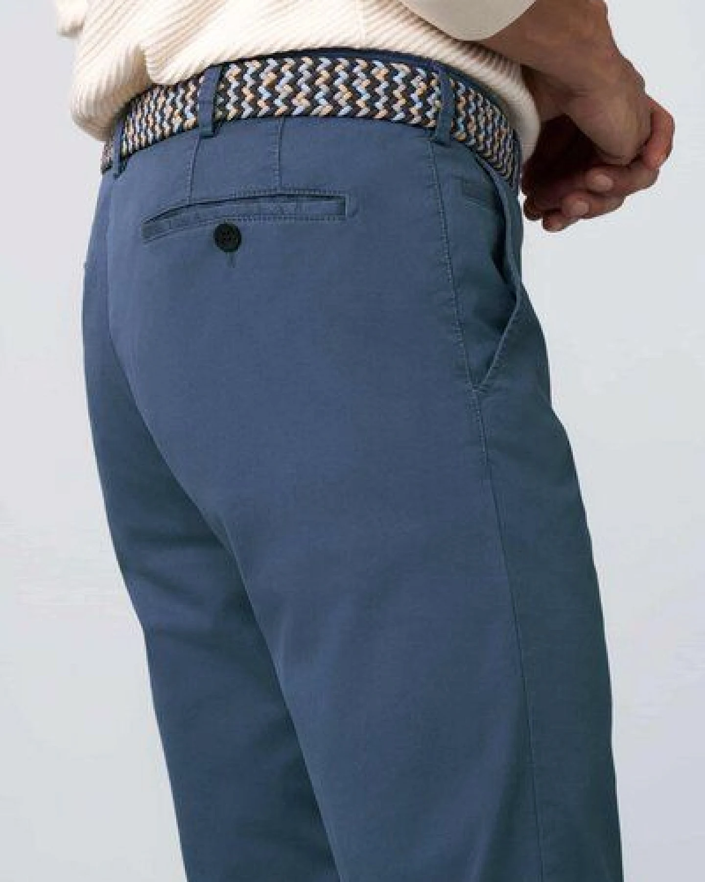 MEYER Mikrostruktur Chino- Slim Fit – Ansicht 4