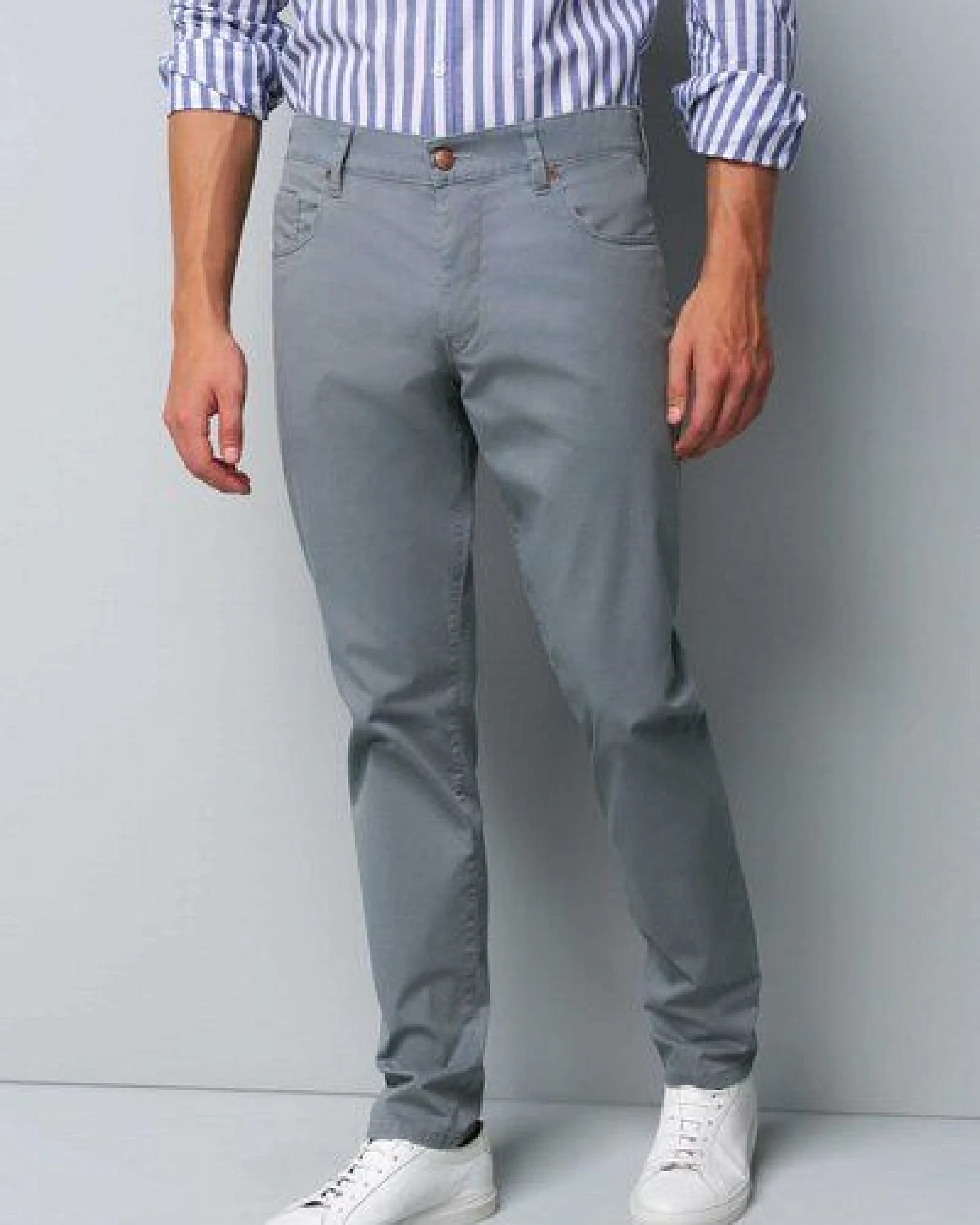 M 5 BY MEYER Summer Structure baumwoll Five Pocket – Ansicht 2