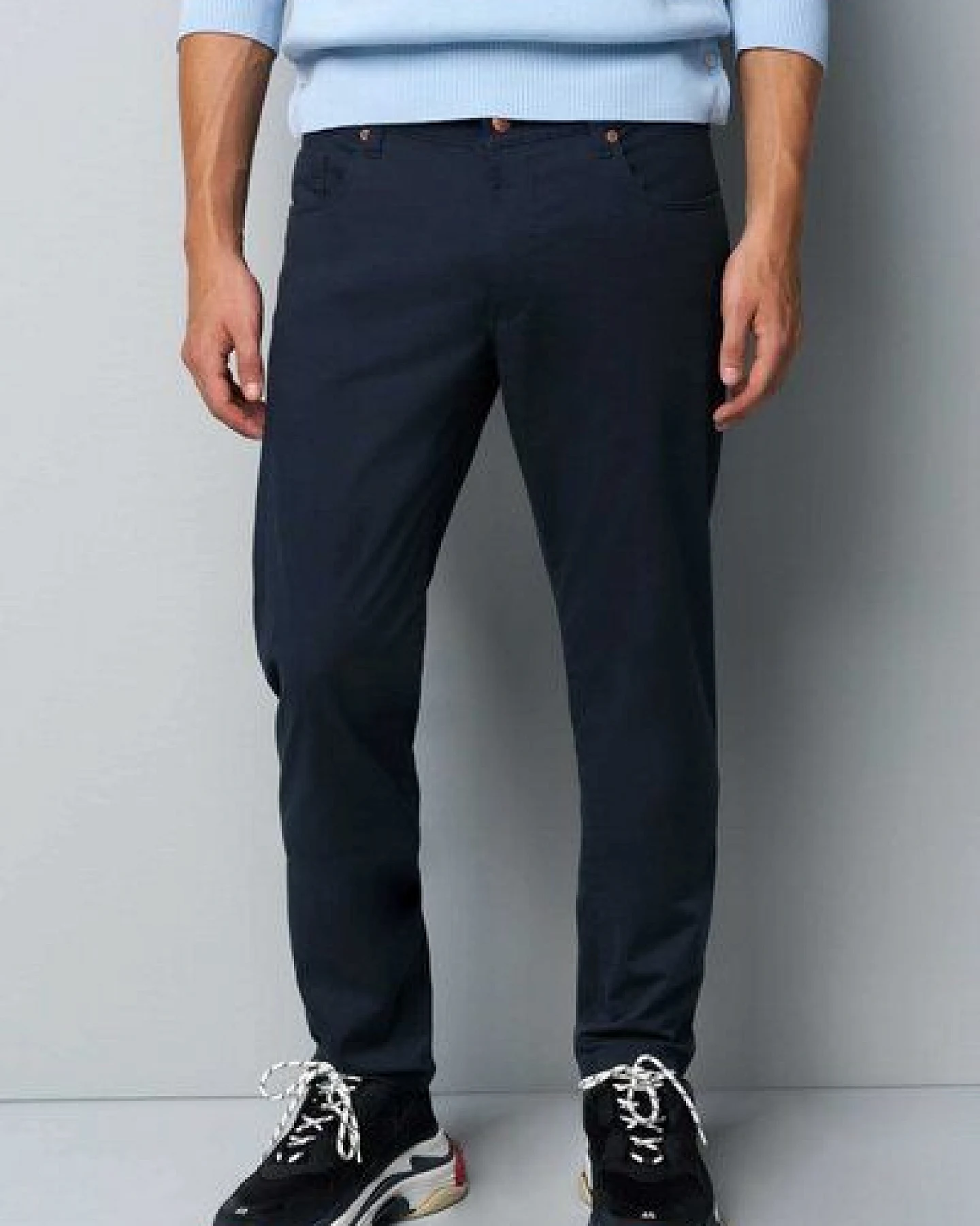 M 5 BY MEYER Summer Structure baumwoll Five Pocket – Ansicht 2