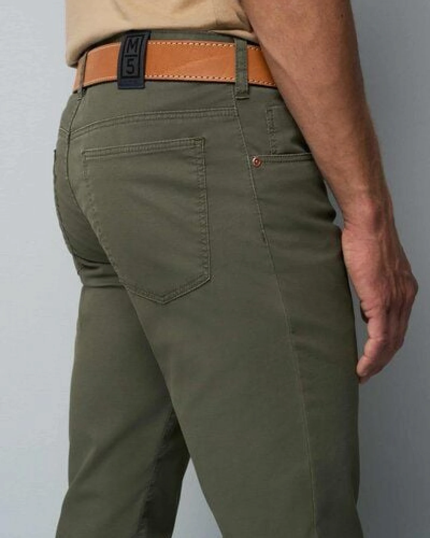M 5 BY MEYER Summer Structure baumwoll Five Pocket – Ansicht 4